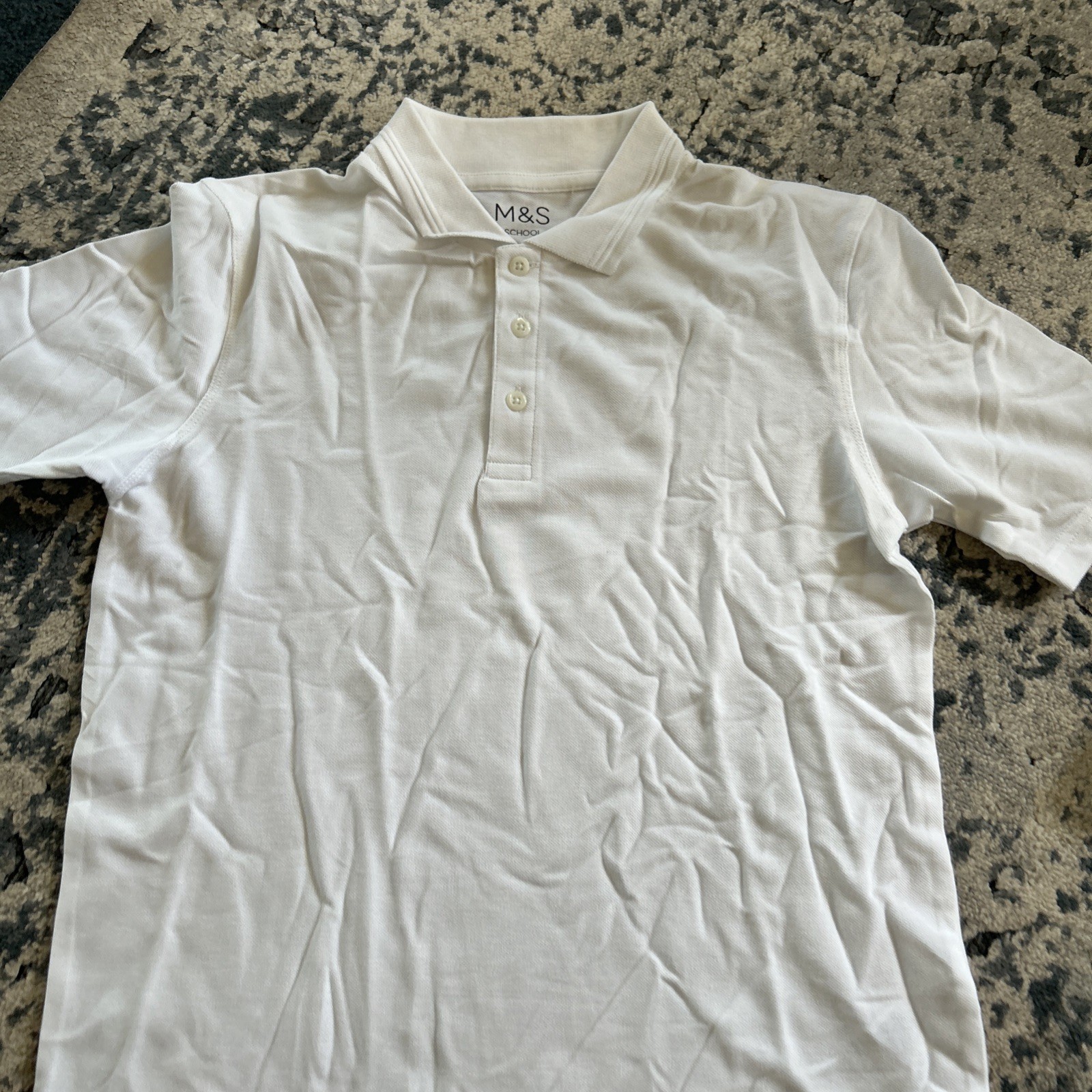 1 Pack School Uniform Polo for Boys Shirt Size 11/12 Year Kids