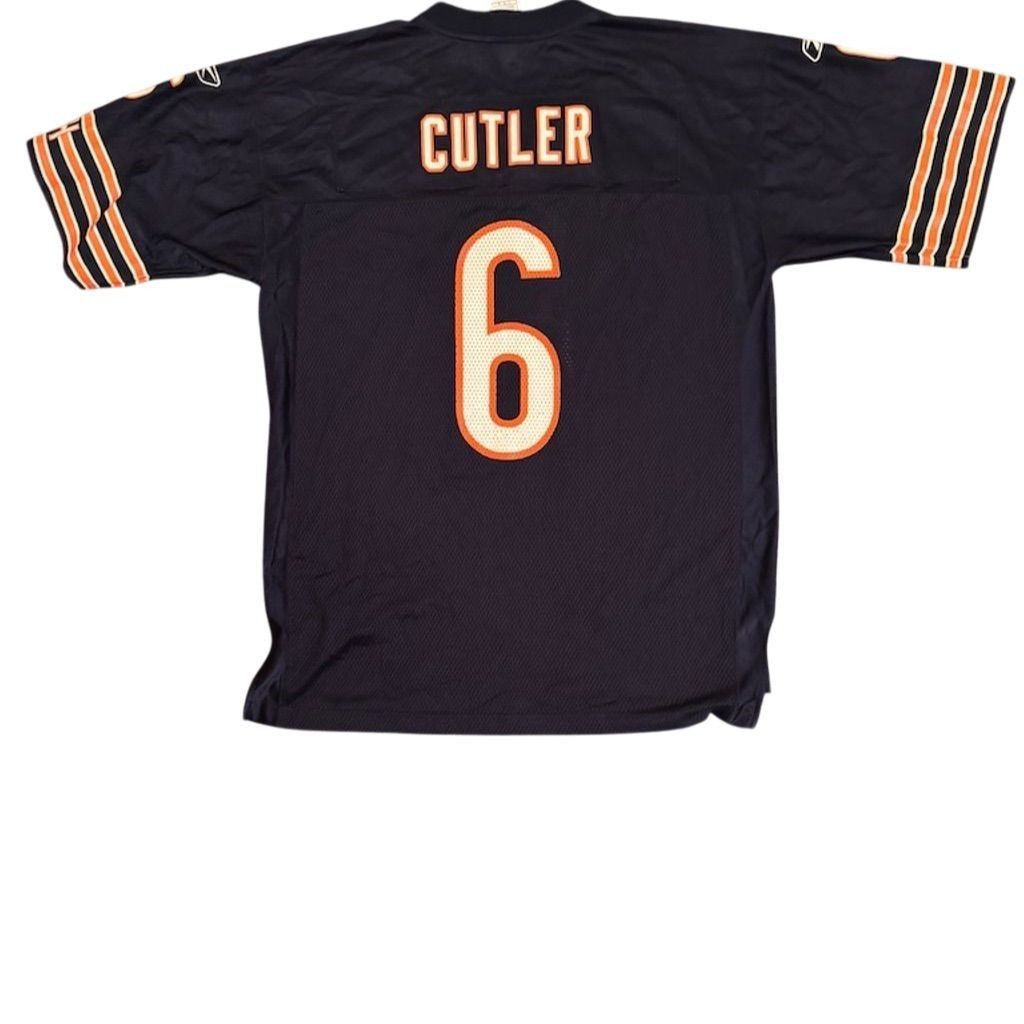 Jay Cutler #6 Chicago Bears Youth NFL Jersey Navy Size L