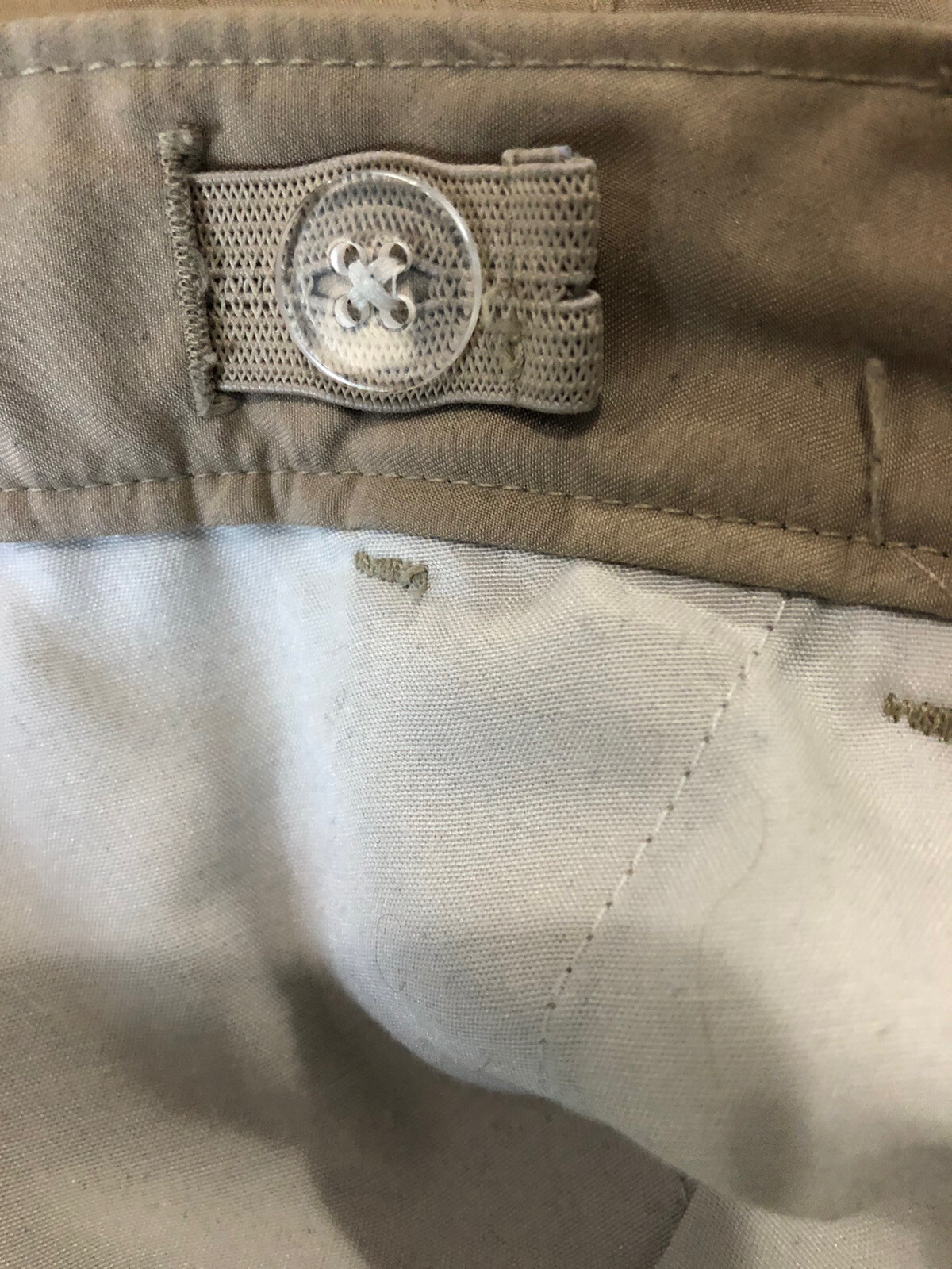 Nautica School Uniform Shorts Khaki Boys 12 Regular With Adjustable Waist
