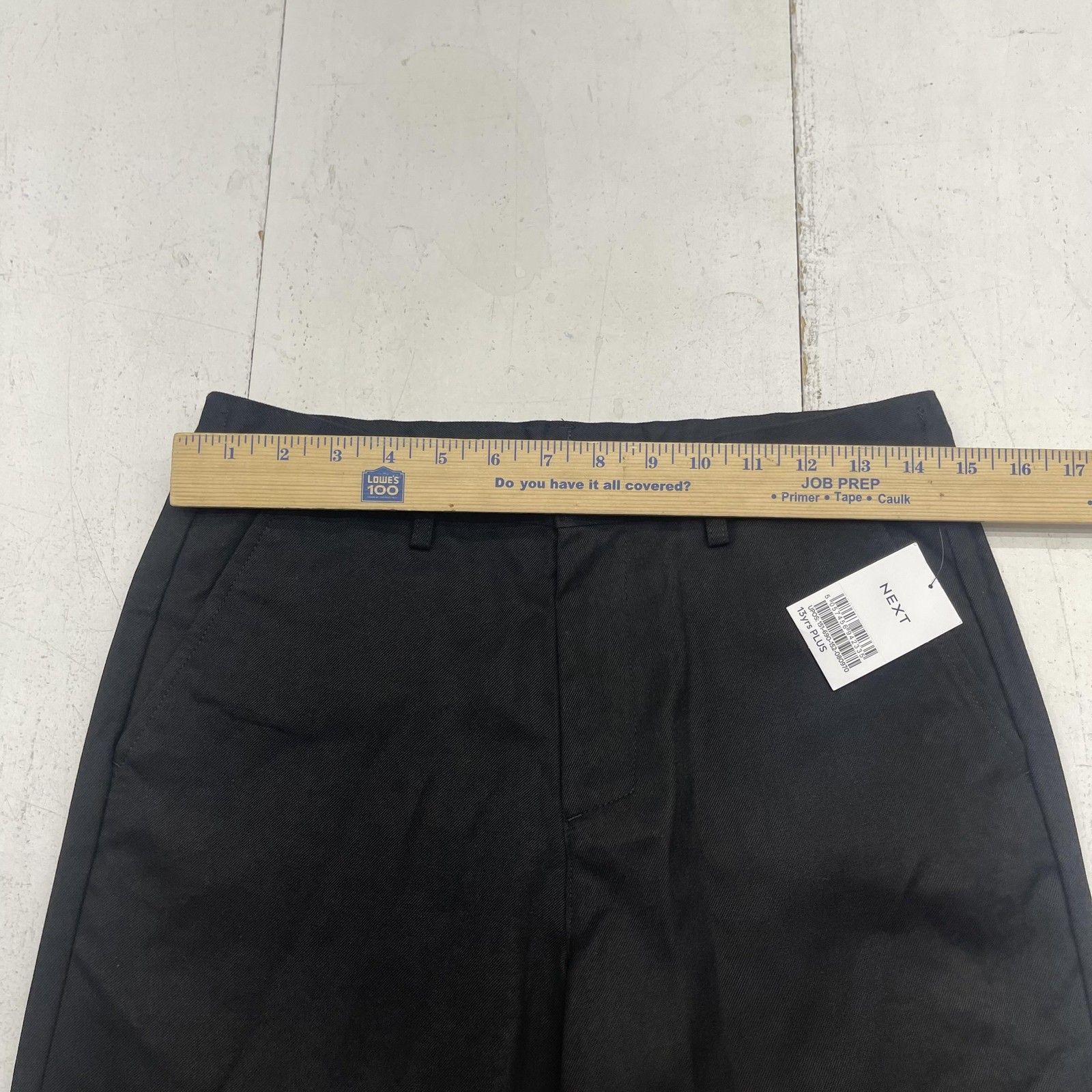 Next Pants Boys 13 Years Plus 158cm Black Regular School Uniform Dress Trousers