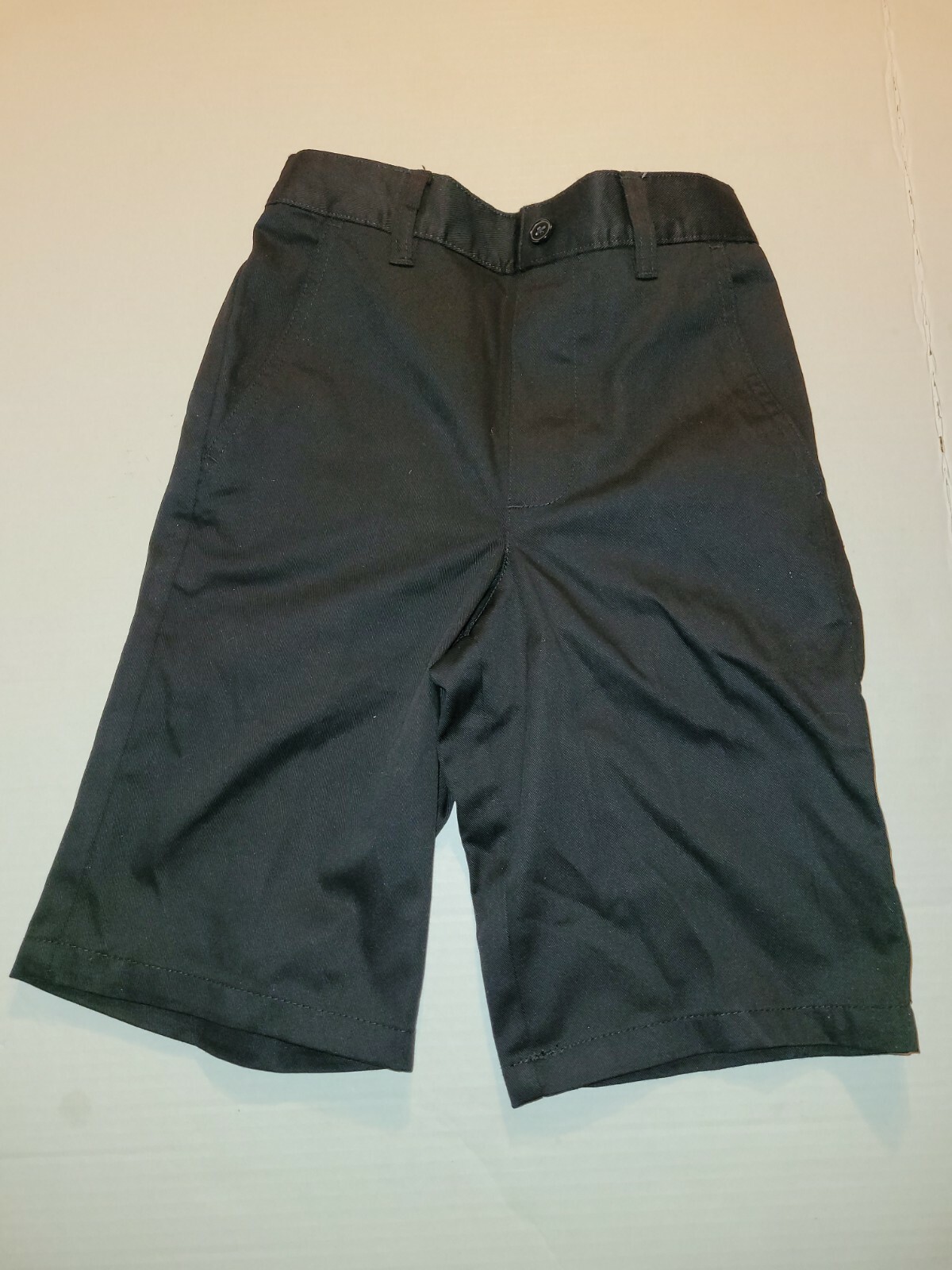 French Toast Big Boys’ Pull-On Short, Black, 8