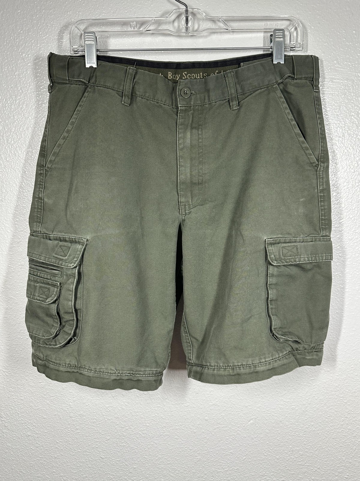 Boy Scouts of America Shorts Youth 18 Cargo Convertible Zip Off BSA Uniform