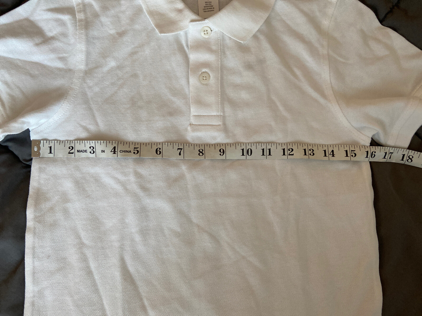 GYMBOREE Boys Uniform Polo Shirt Collared Size 7 NEW NWT White