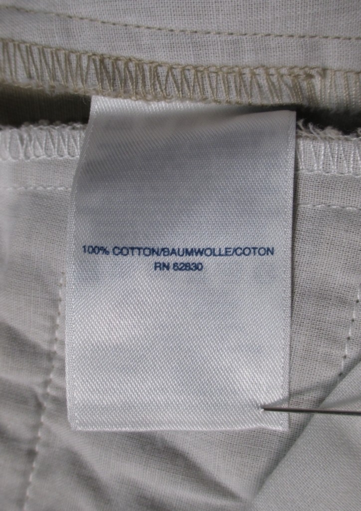 LANDS END Khaki School Uniform Plain Front Chino Pants Boys 16 INSEAM 28″ NEW