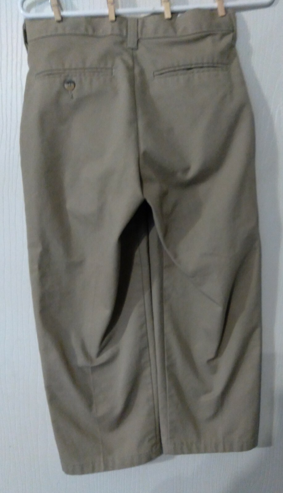 A+ School Apparel Inc. tan pants size adjustable waist Size 14