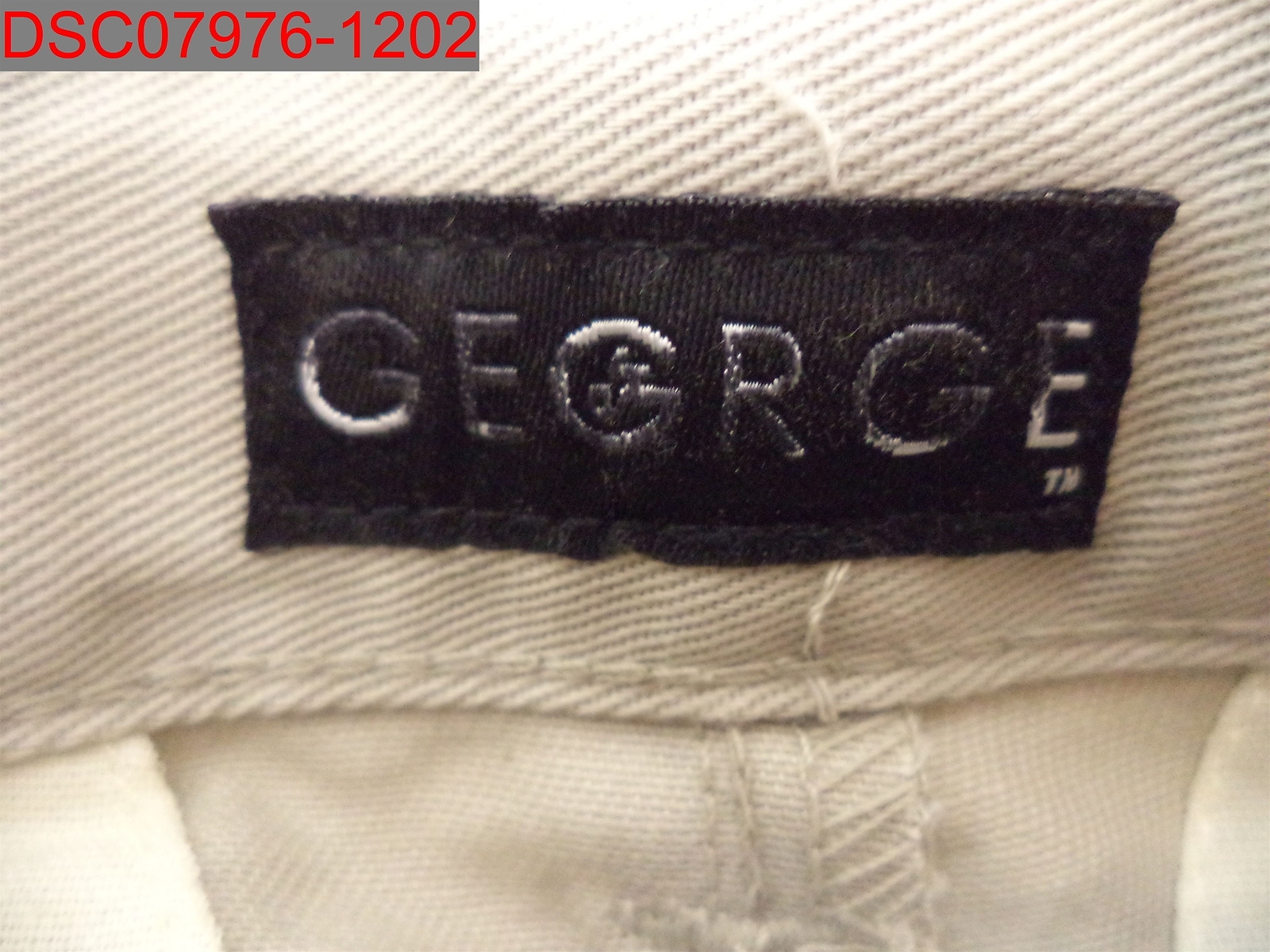 NWOT – Gegrge Boys’ Khaki Adjustable Waist Uniform Pants, Size 7S, 72097221601