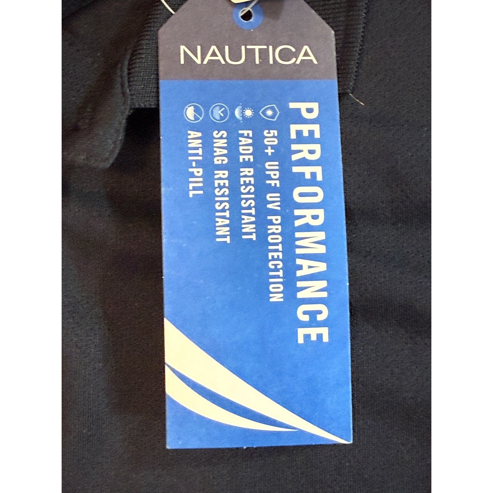 Nautica Boys School Uniform Performance Polo Shirt Navy Blue L 14/16 N881605E