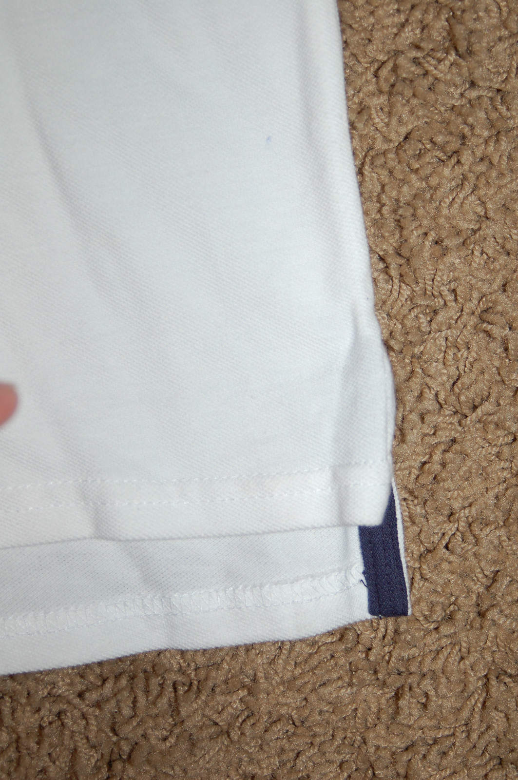 NWT Boys 82 Zero White Polo Shirt Size Medium 10-12 Uniform LQQK Free Shipping!