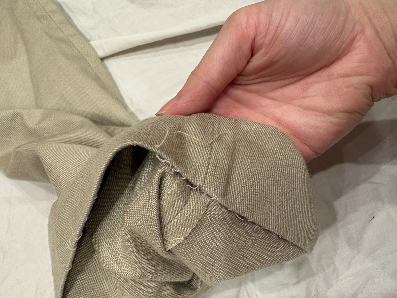 VINTAGE Lemmi Pants YOUTH Boys Size 170 Chino Khaki West German