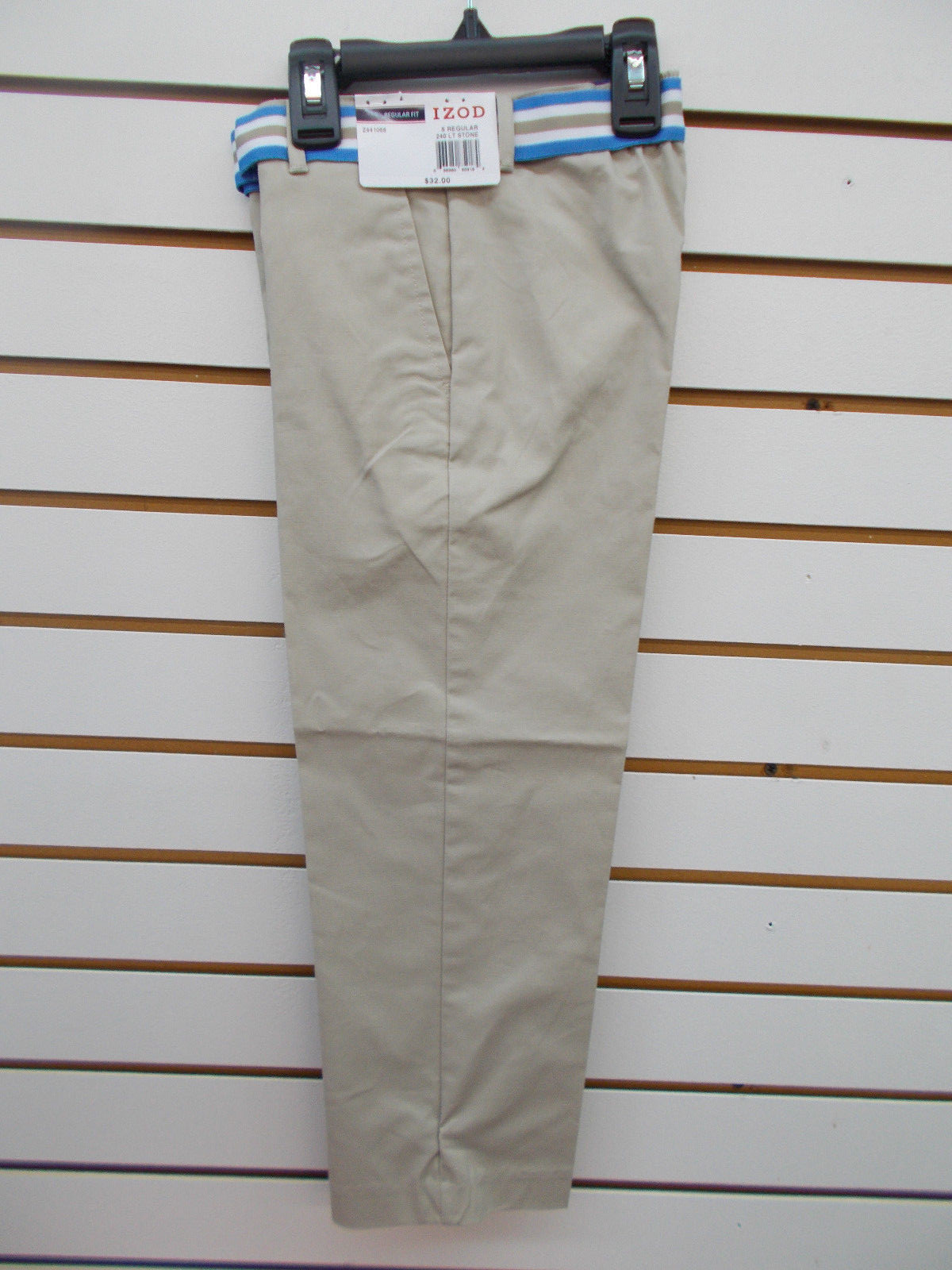 Boys IZOD $32 Khaki, Green & White Dress/Casual Pants Sizes 4, 5 & 6