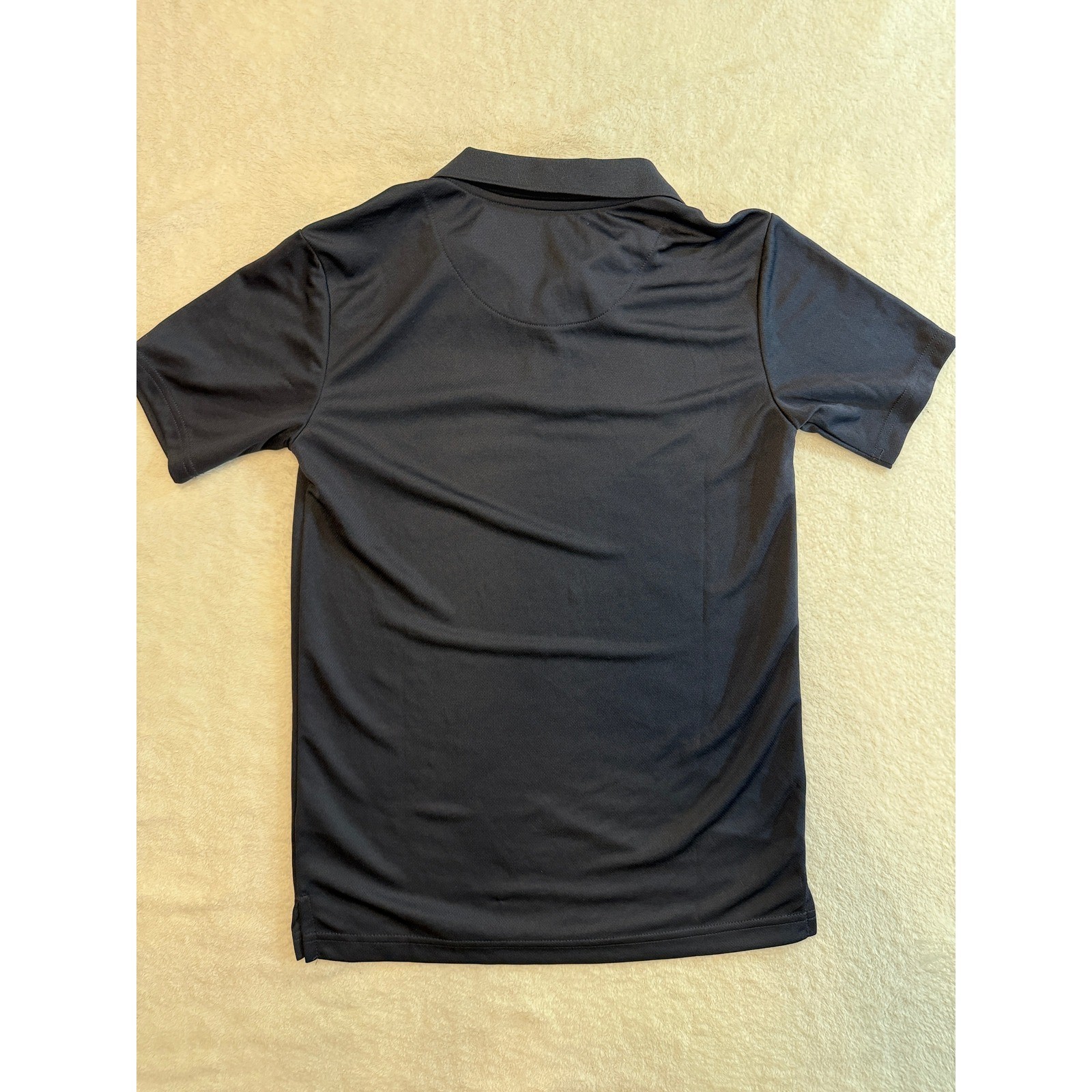 Nautica Boys School Uniform Performance Polo Shirt Navy Blue L 14/16 N881605E