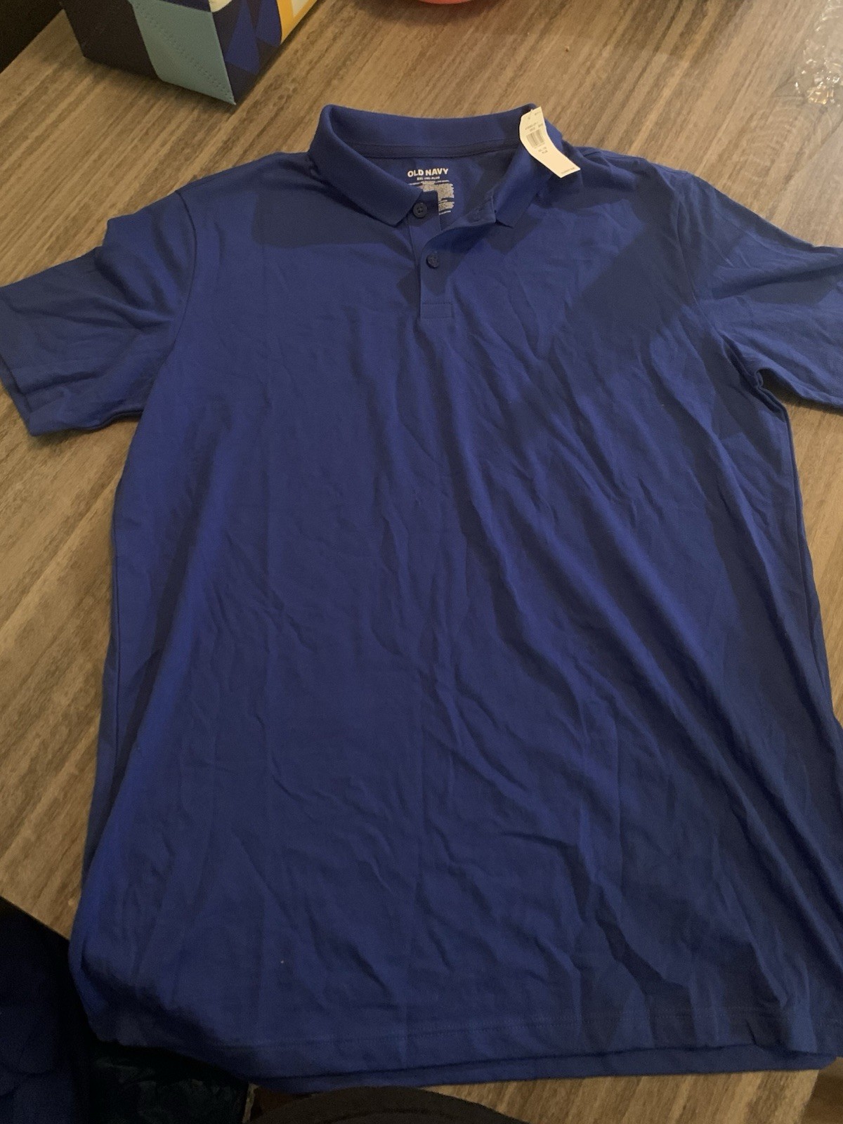Old Navy Polo Boy’s School Uniform Shirt, Royal Blue Size XXL 18 Plus (2pairs)