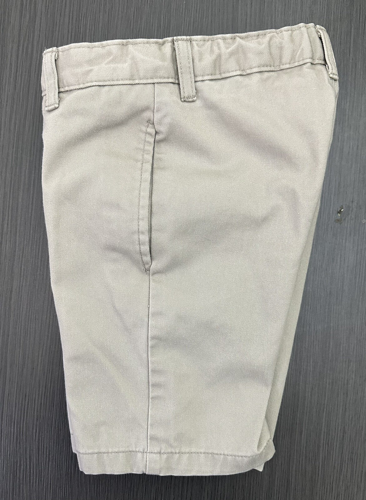 CHAPS Boys Khaki Shorts School Uniform Flat Front Size 5