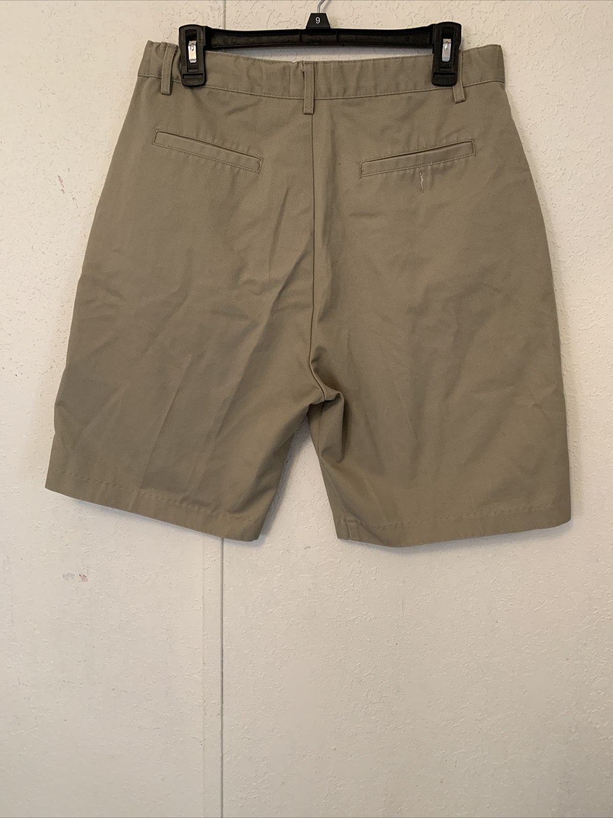 Austin Clothing Co Boys Khaki Stretch Bermuda Uniform Shorts Sz 20H