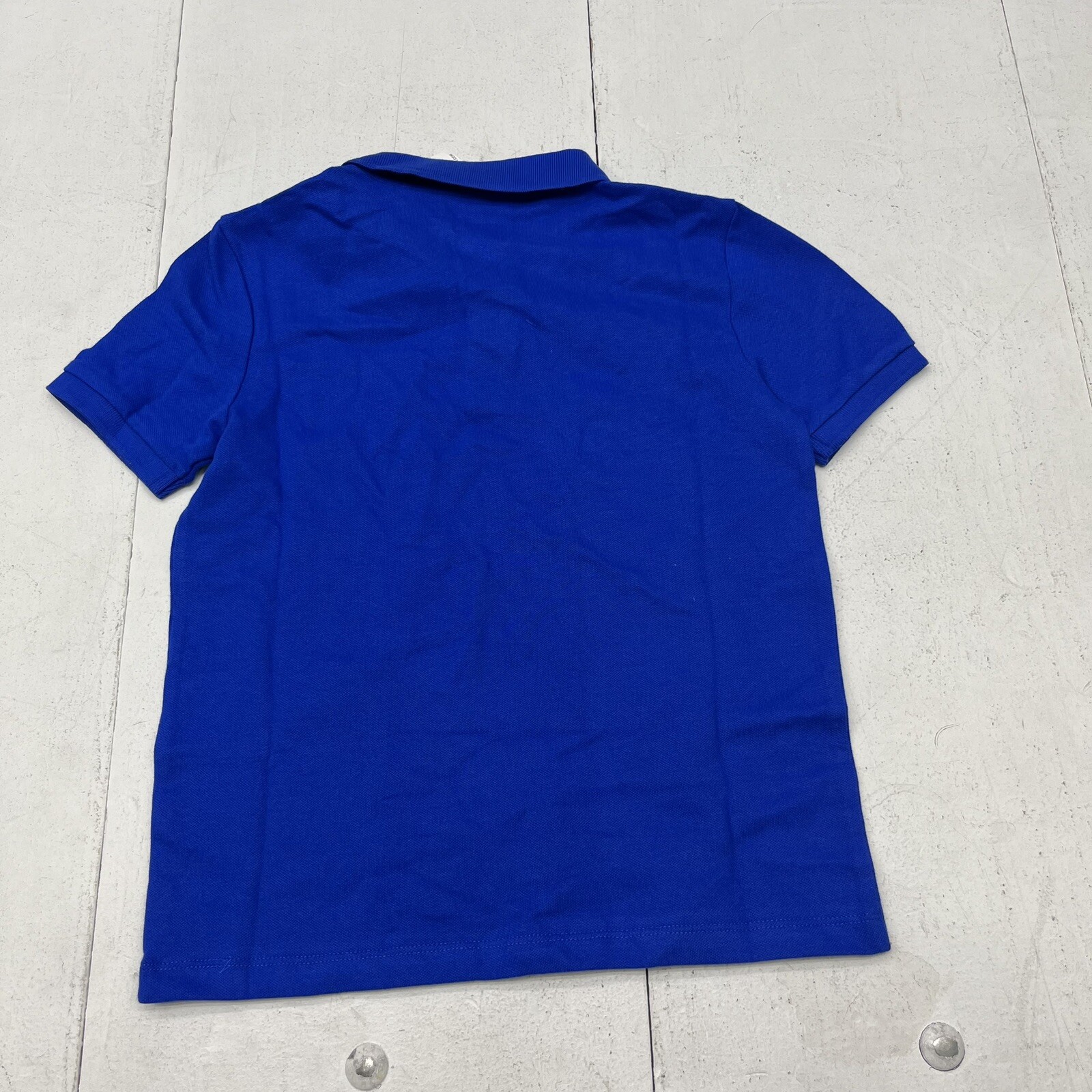 Old Navy Blue Tango Uniform Pique Short Sleeve Polo Boys Size Small NEW