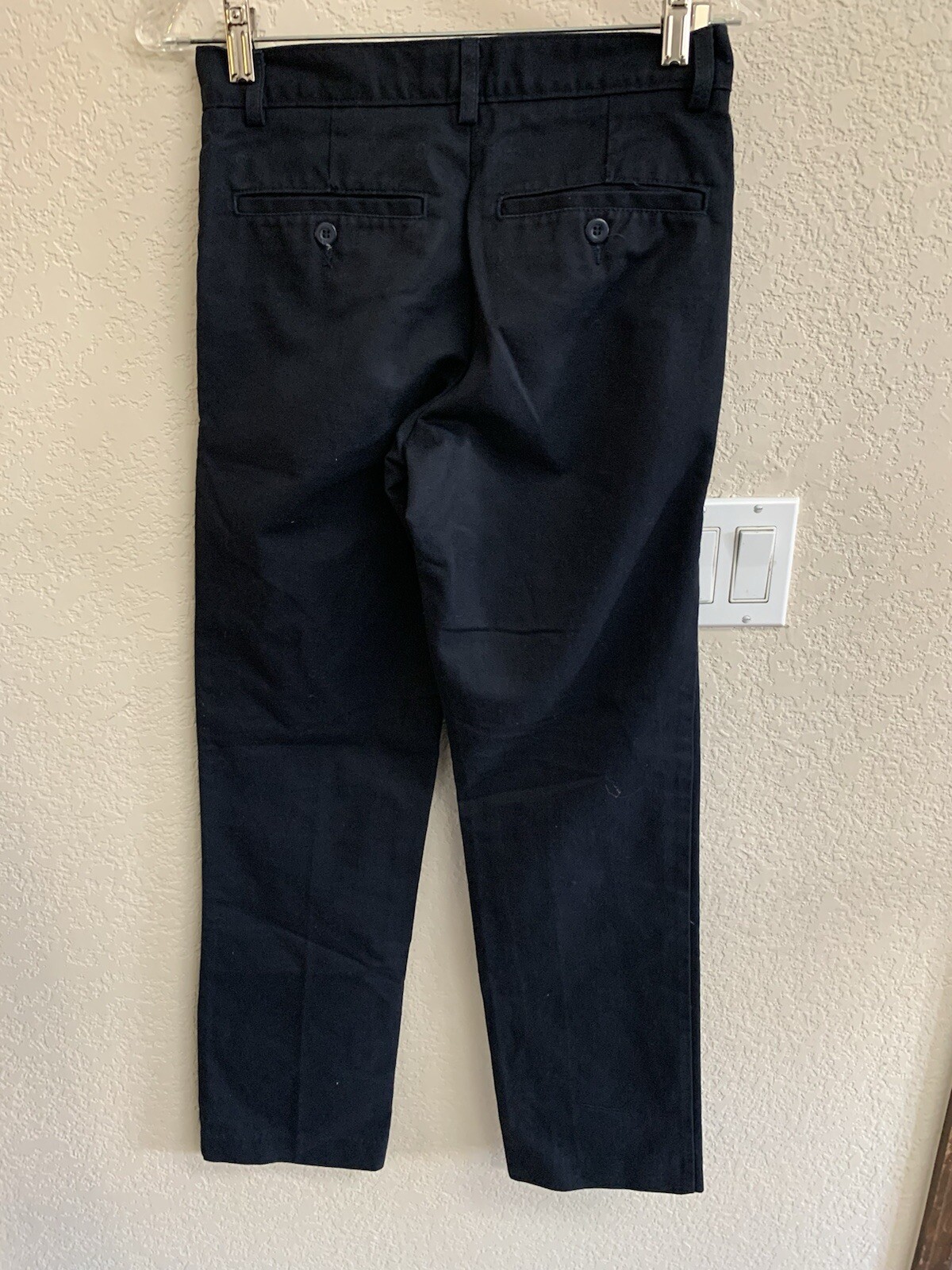 Dennis Uniform Boys Blue Pleated Pants 071000 Size 12 (M27) (List $32)