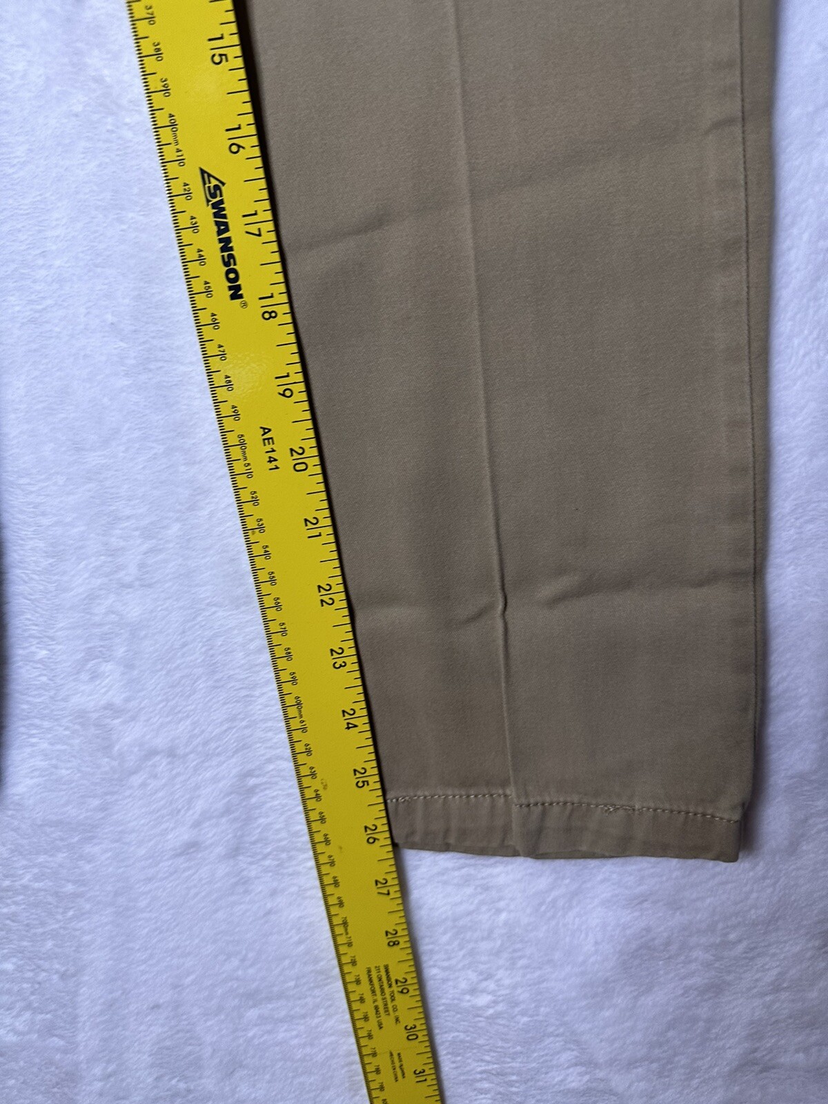 Place AND French Toast Khaki Pants Boys Size 12 & 12 Slim Both Adjustable 2 Pair
