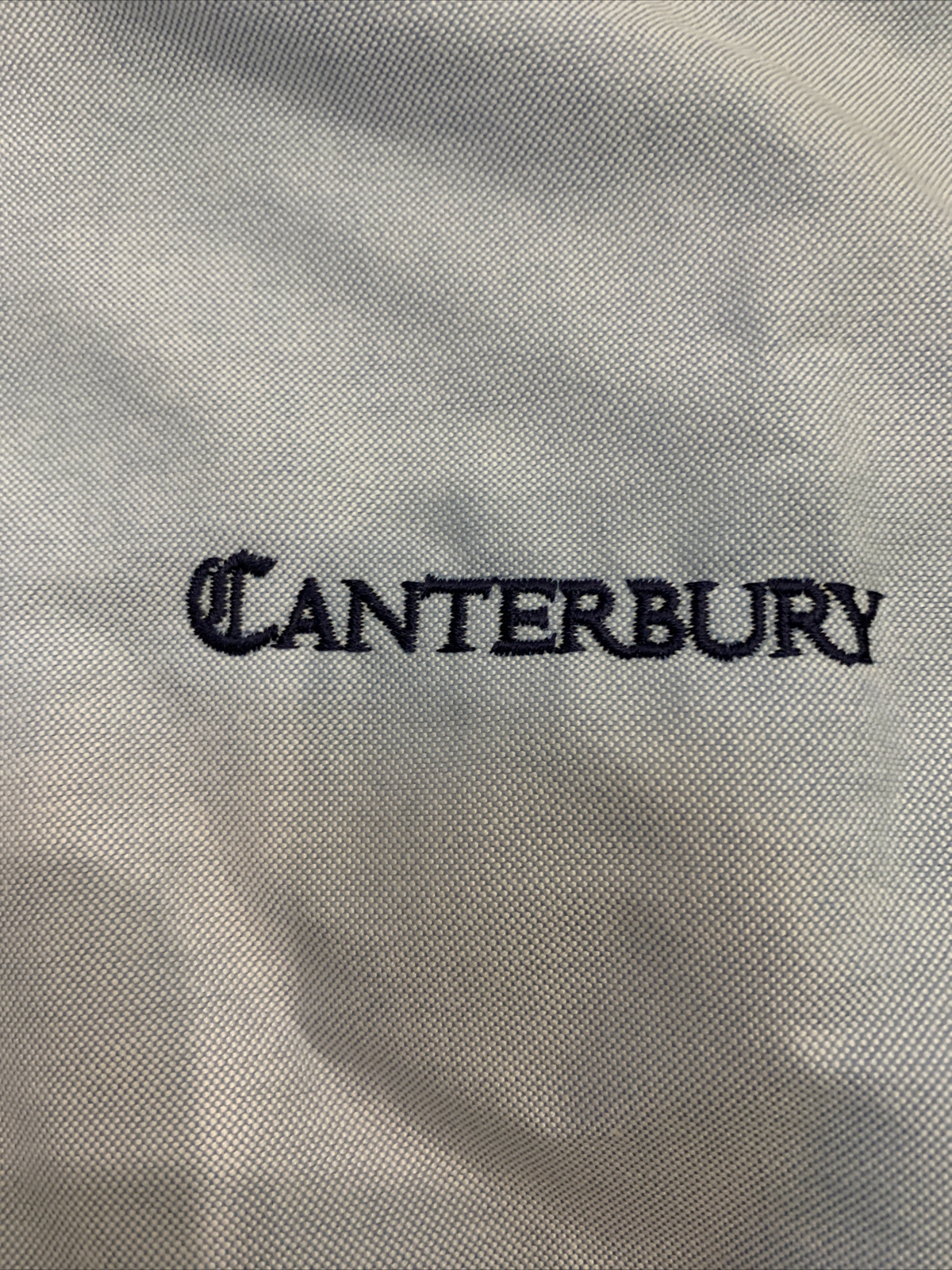 Canterbury School Dress Shirt Uniform Lands End Boys Size 10 Short Sleeve