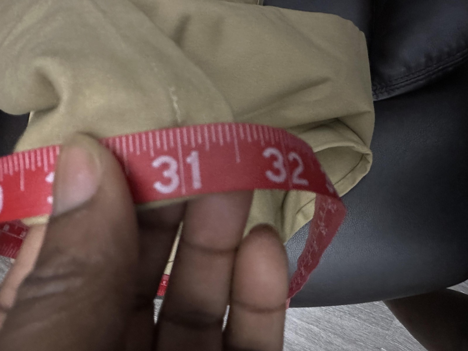 Nautica Pants Boys 18 Khaki School Uniform Reinforced Knee Performance Stretch
