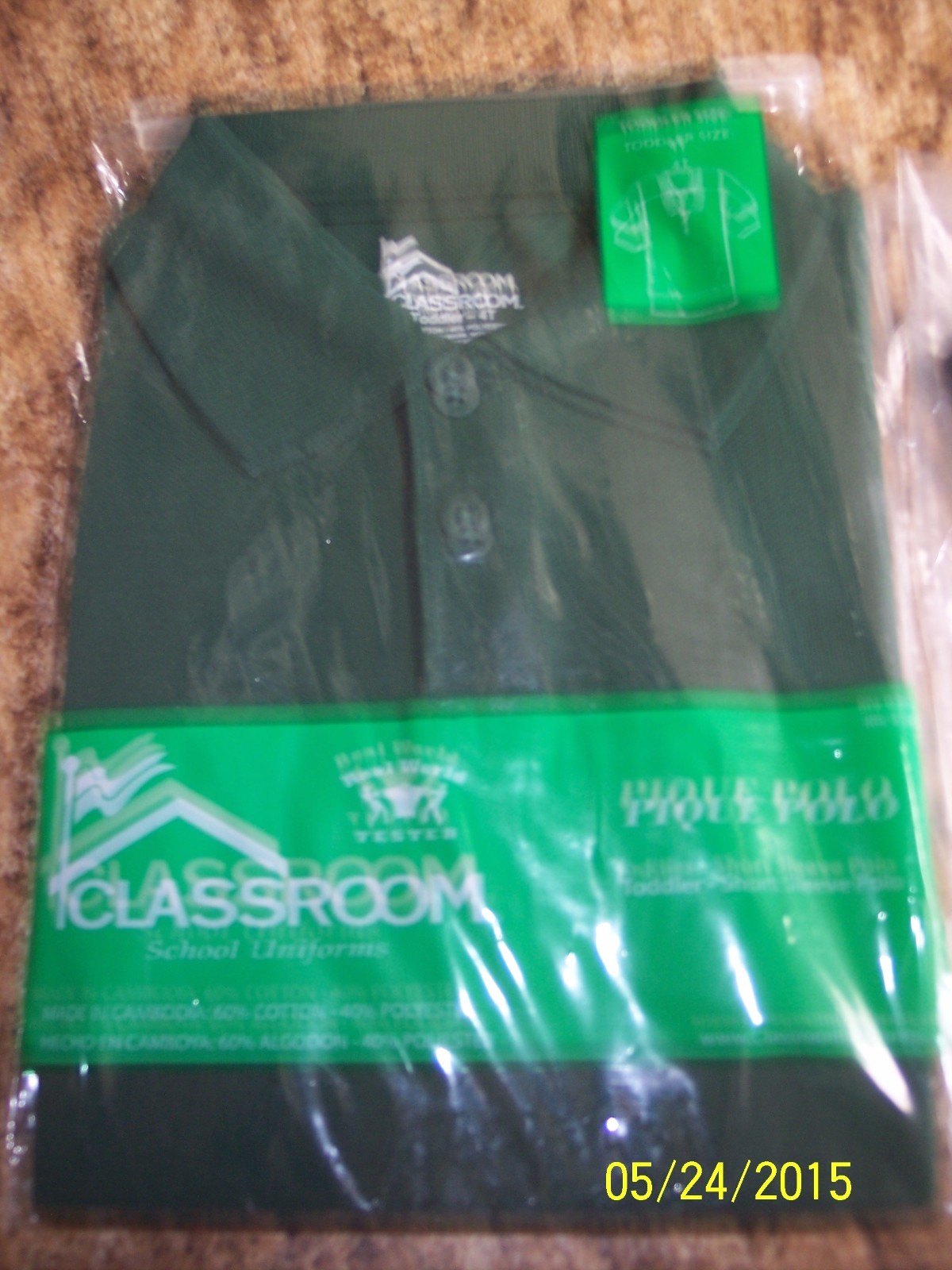 NWT Dickies + Classroom School Uniform Polo Shirts Size 4T Lot