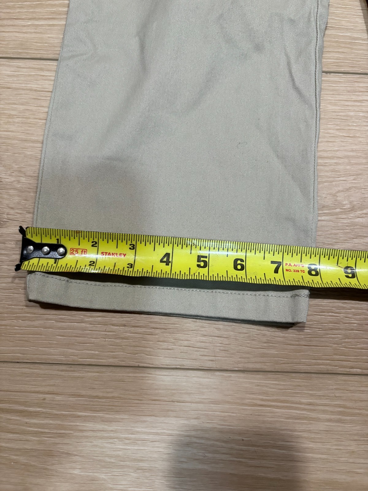 French Toast Boys Khaki School Uniform Pants Size 14 Relaxed Fit Adjustable Wais