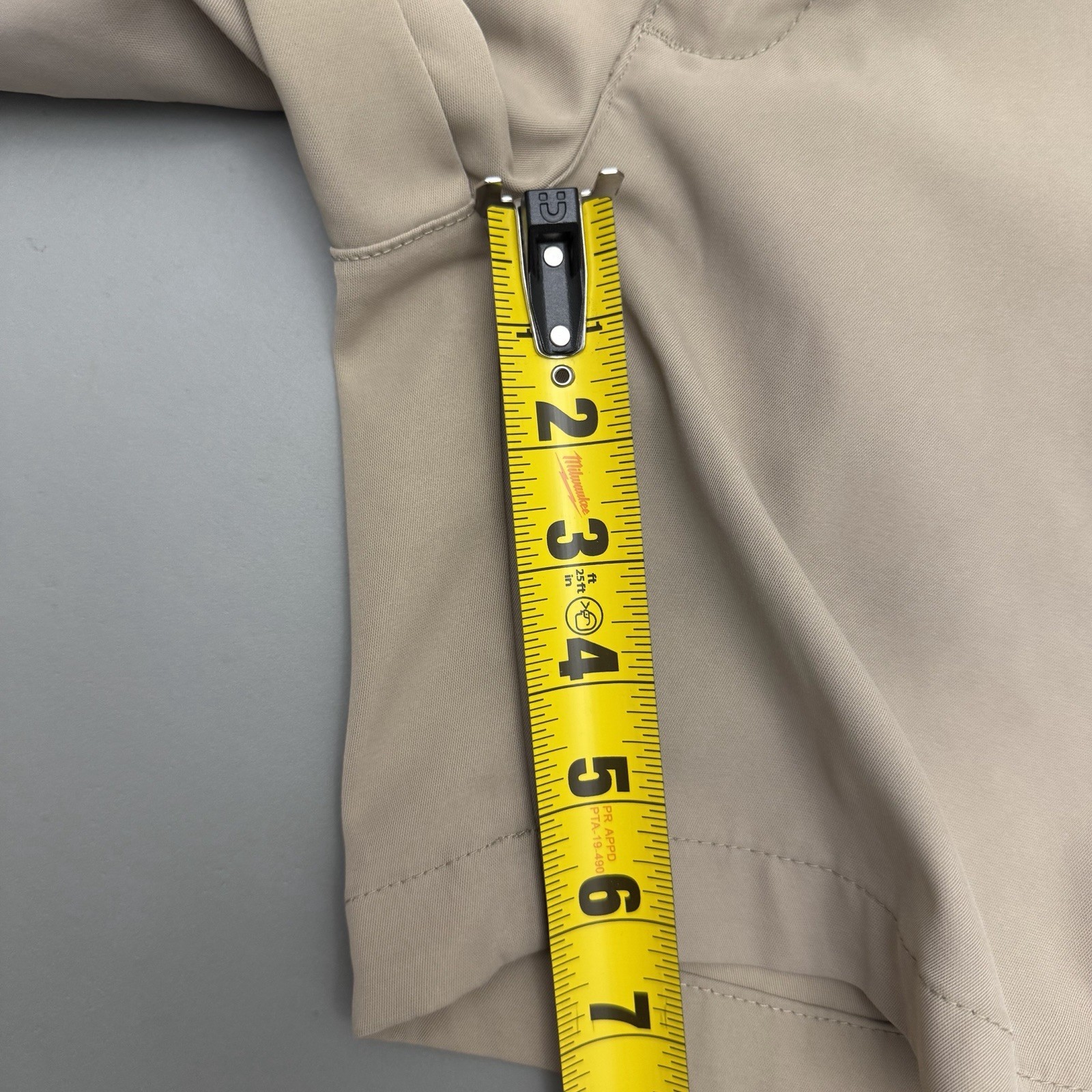 Dennis Uniform Boys Khaki School Uniform Shorts Size 7 B7 Flat Front