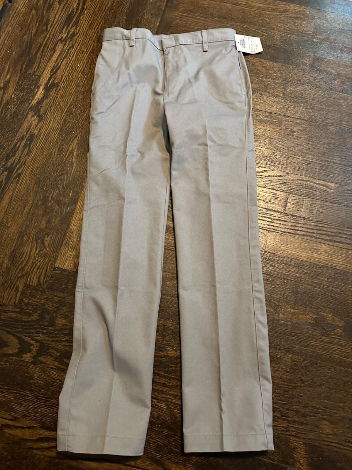 2 Pairs Tom Swayer Flat Front Boys Uniform Pants Size 16