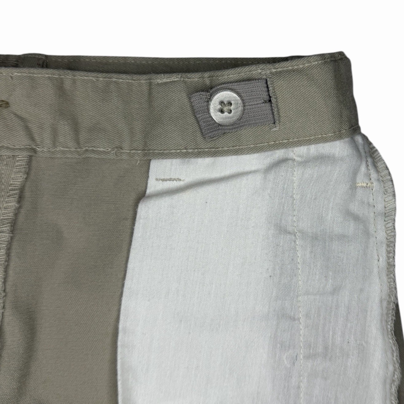 Dockers Boys School Uniform Shorts Lot 2 Size 8 Regular Khaki Navy Flat Front