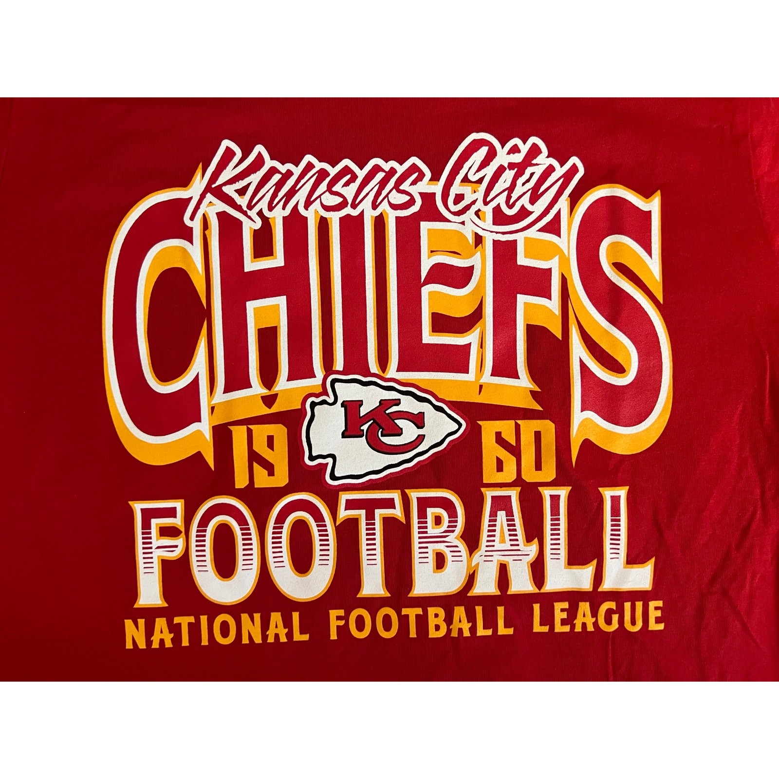 NFL Youth Large Kansas City Chiefs Red T-Shirt (NWT)