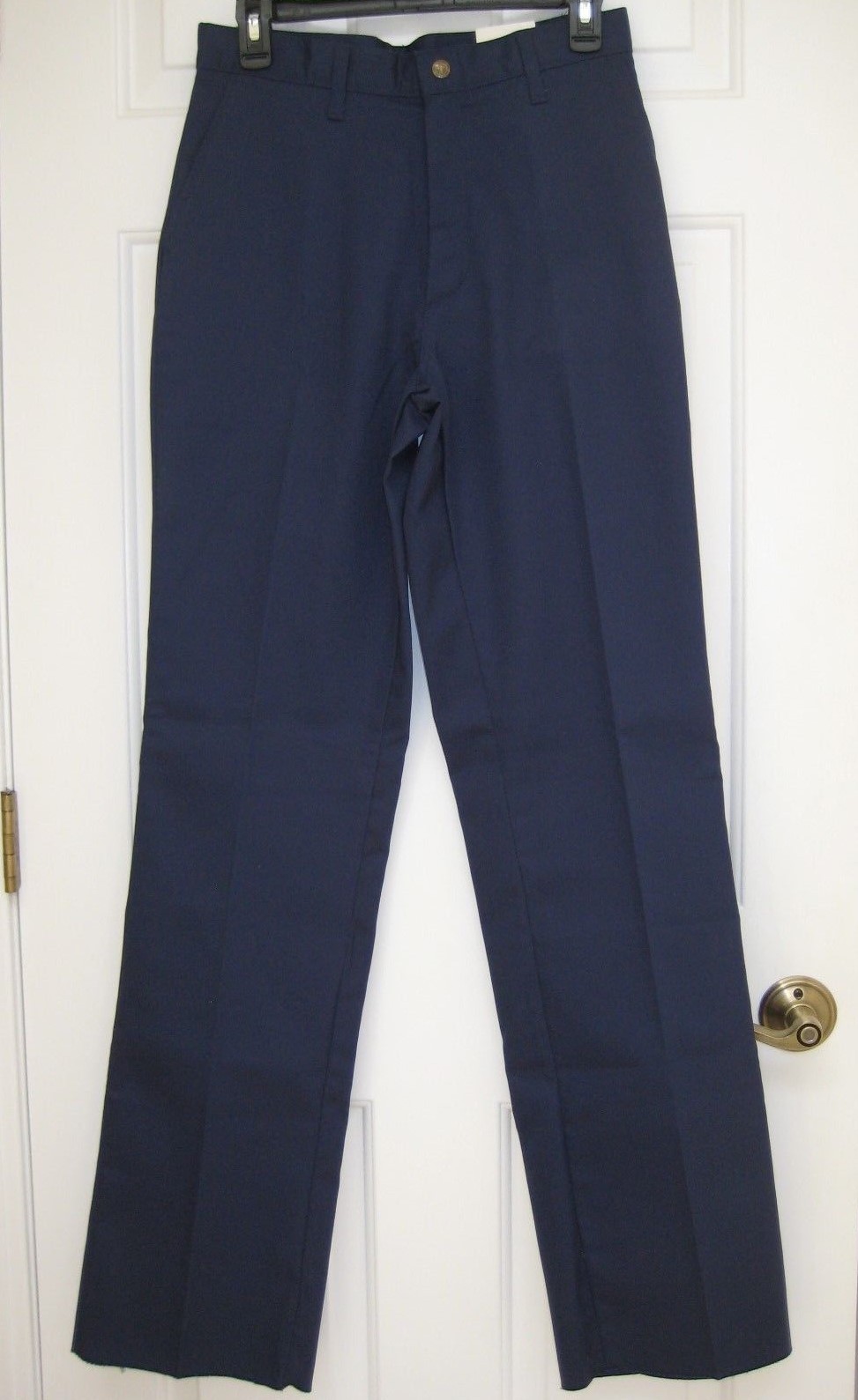 BOY SCOUT UNIFORM PANT BSA NAVY BLUE UNHEMMED SZ 18 (29″ W) OR SZ 20 (30″ W) NEW