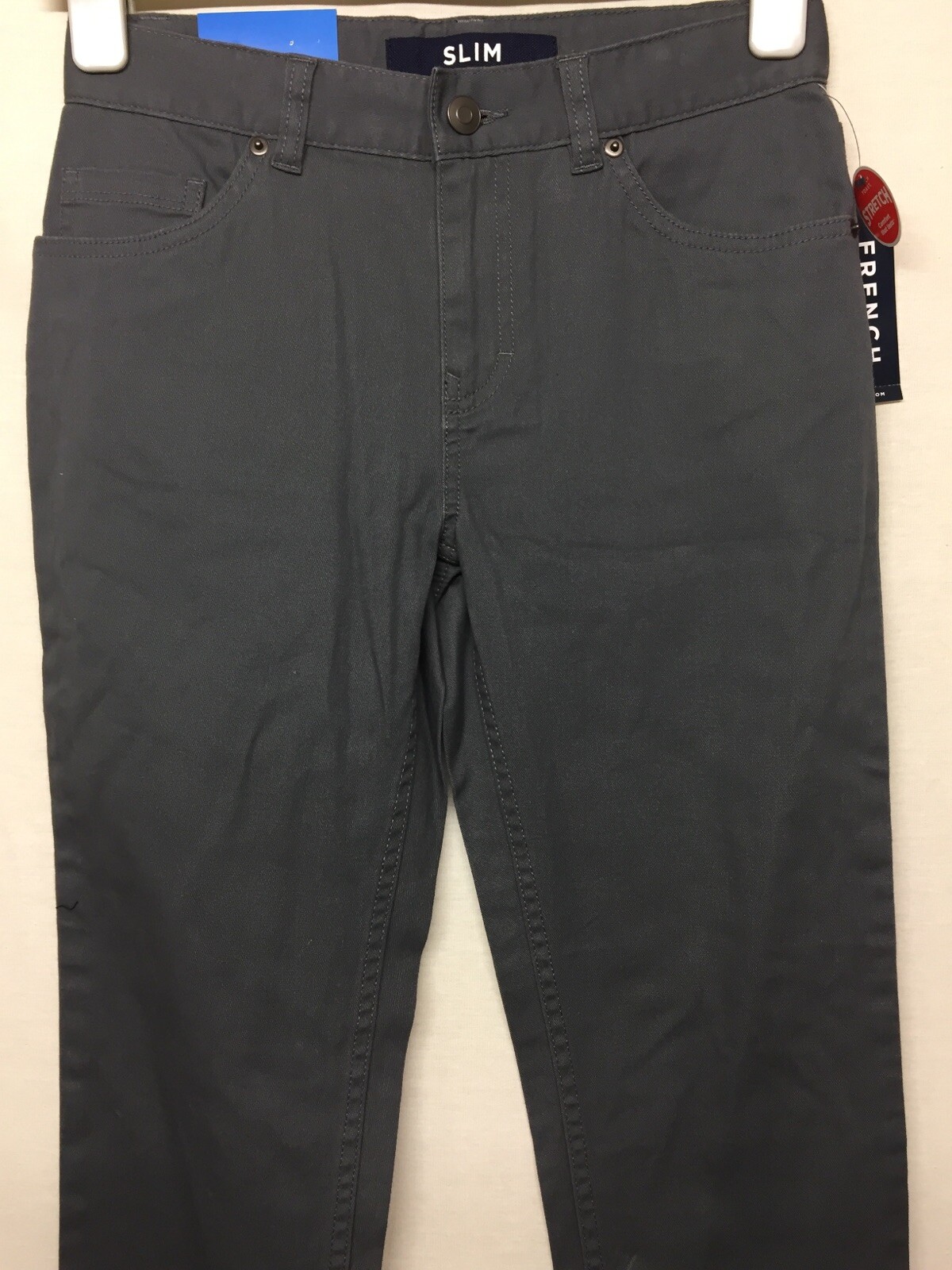 French Toast Boy’s Lot of 3 Pants Grey, Black, White Pants Size 12