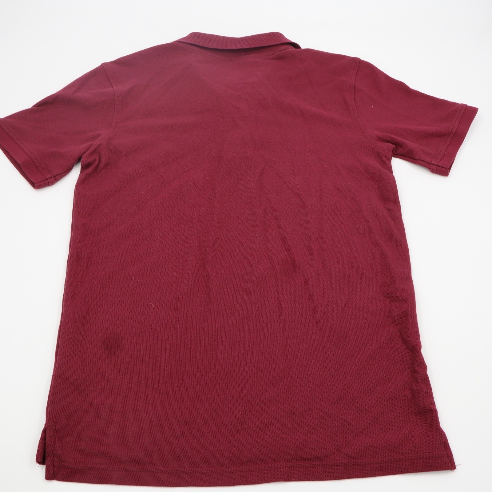 French Toast Kids Burgundy Short Sleeve Polo Shirt School Uniform XXL 18/20
