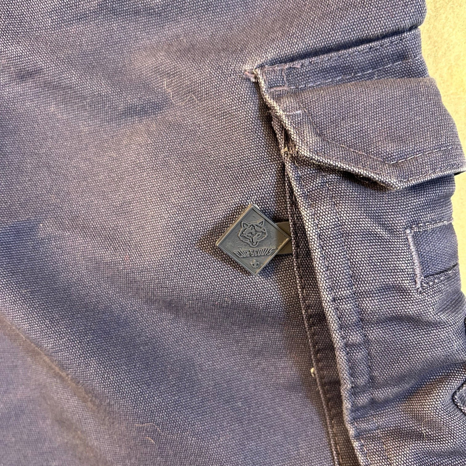 Boy Scouts Of America Cub Scouts Switchback 2 Yth 6 Shorts Navy Blue Cargo