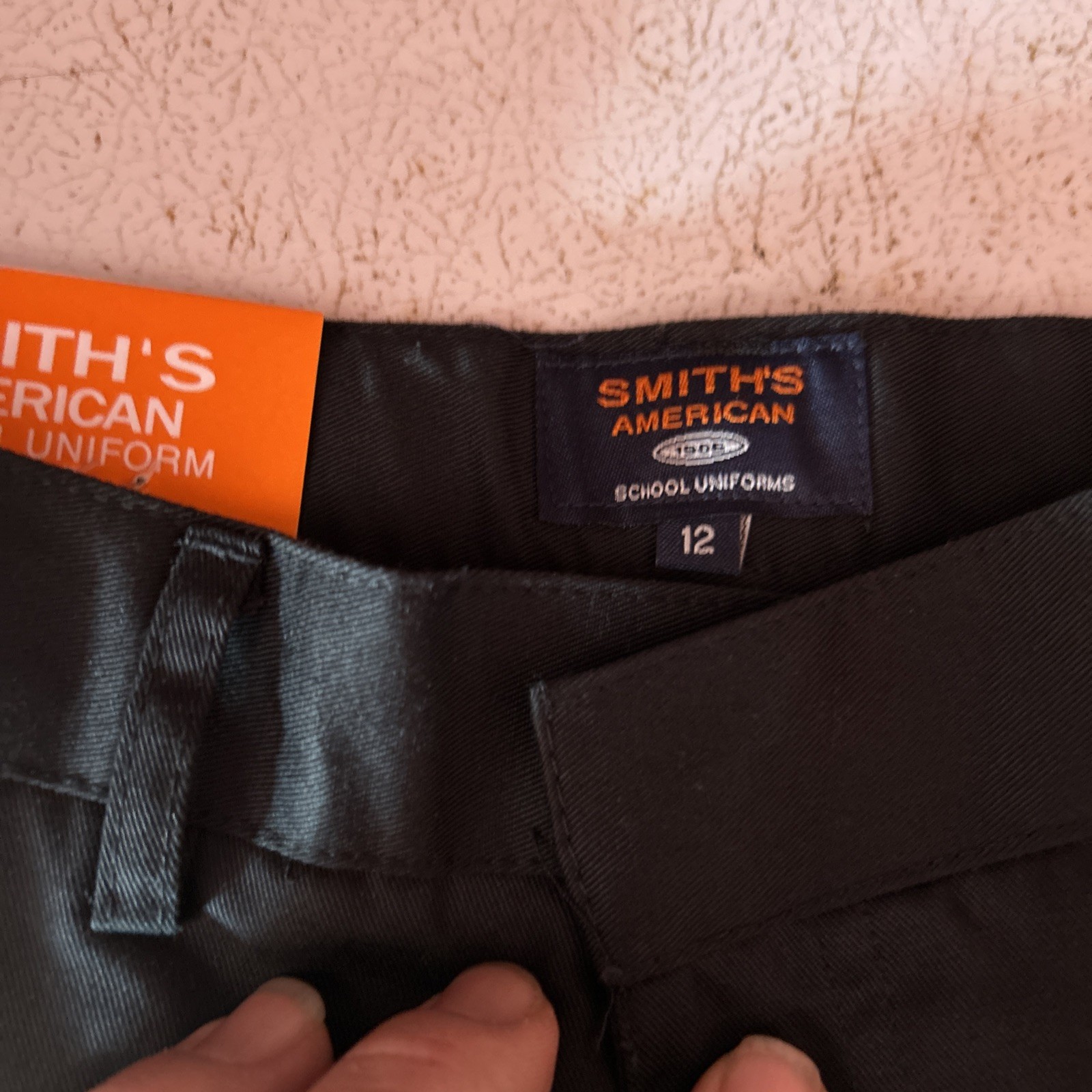 Smith’s American Boys’ Flat Front Twill Uniform / Dress Pants