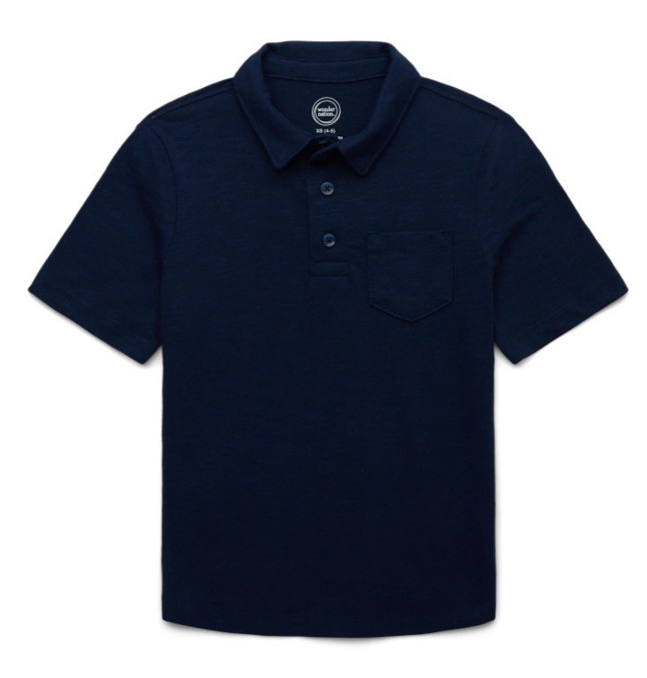 New WN Boys Pocket Polo School Uniform Short Size XL(14-16) Husky