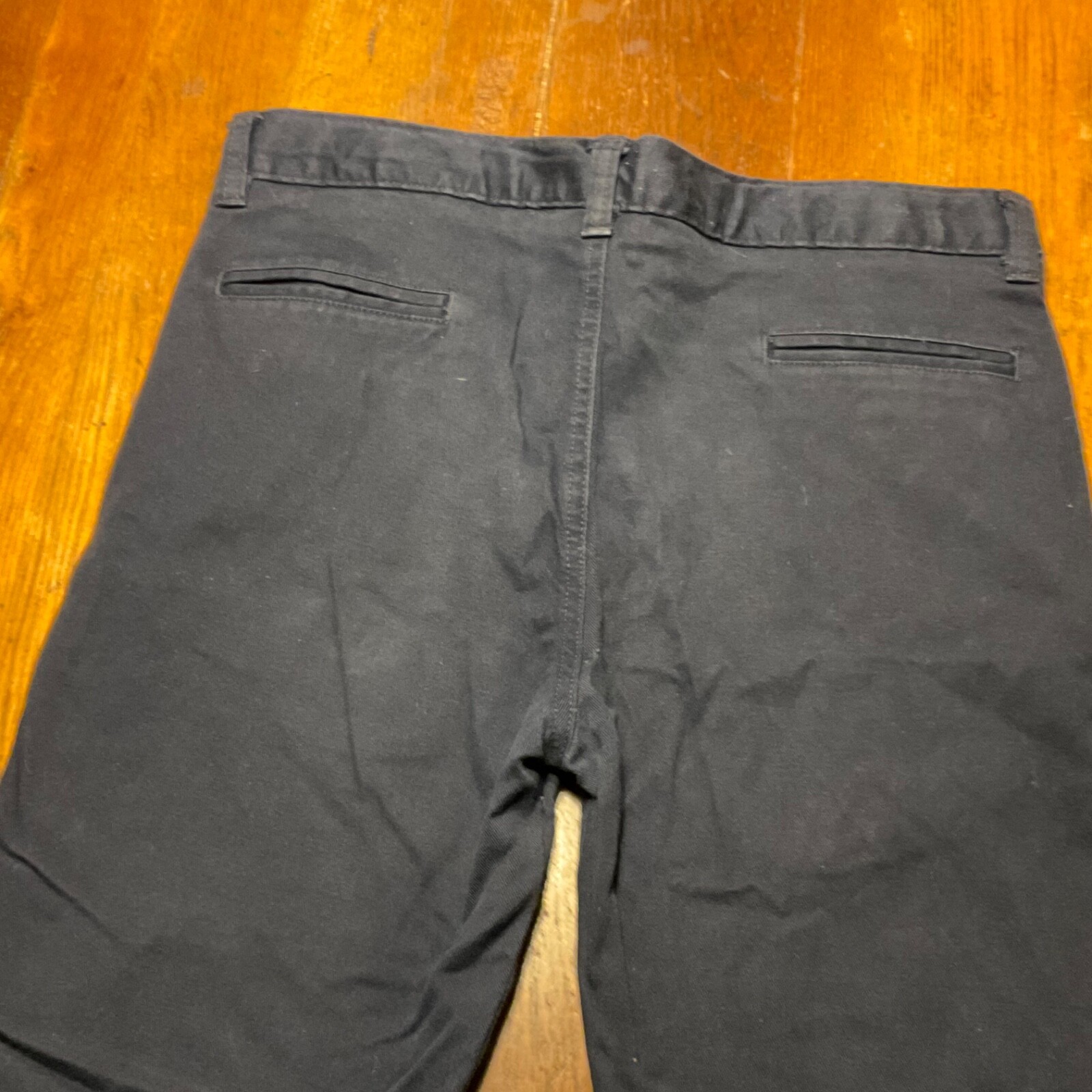 Chaps Boy’s Navy Blue Khaki School Uniform Pants Size 18