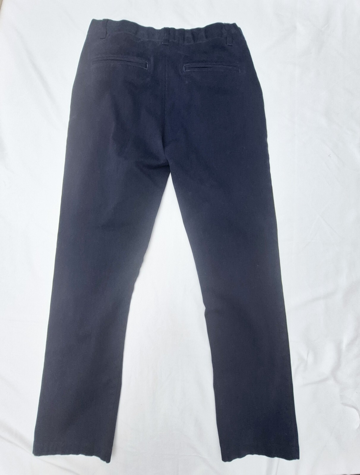 Boys Uniform Pants Navy Lot Of 2 Size 14 Straight French Toast