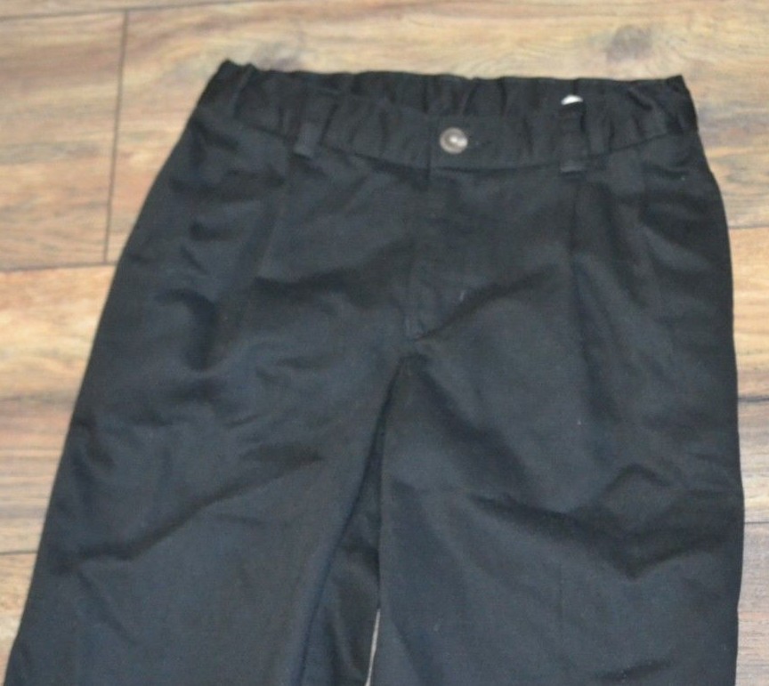 Chaps Boys Approved Schoolwear Size 14 Regular Black Pants Uniform Pant