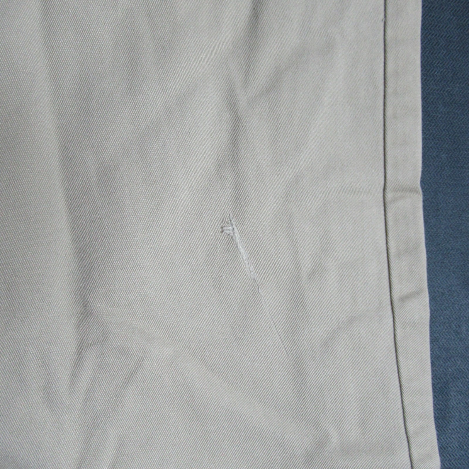 French Toast Pants Boys Size 20.5 Plus Beige Khaki School Uniform Relaxed Fit