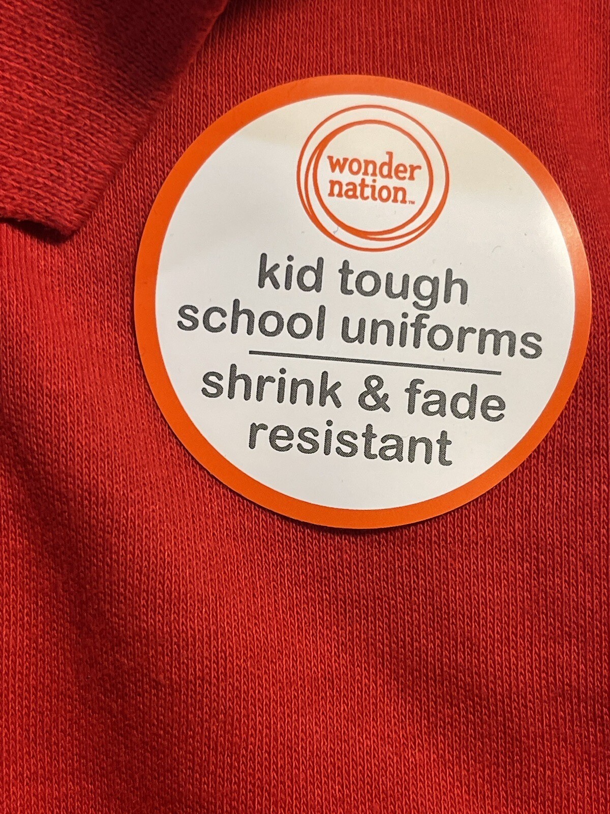 Lot Of 2 Wonder Nation School Uniforms SS Polo Youth XL (14-16) Red SKU A48