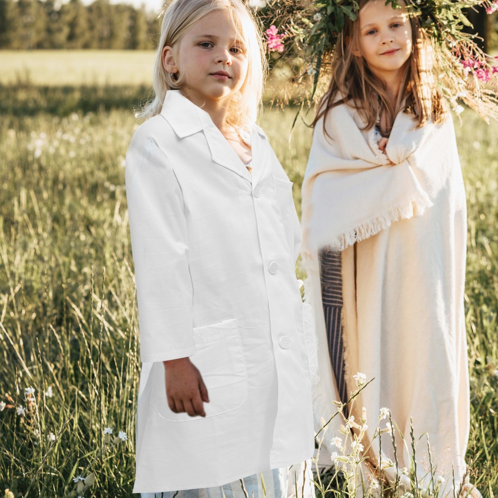 Doctor’s Suit Children Costume Scientist Toddler Doctors Coat Kids