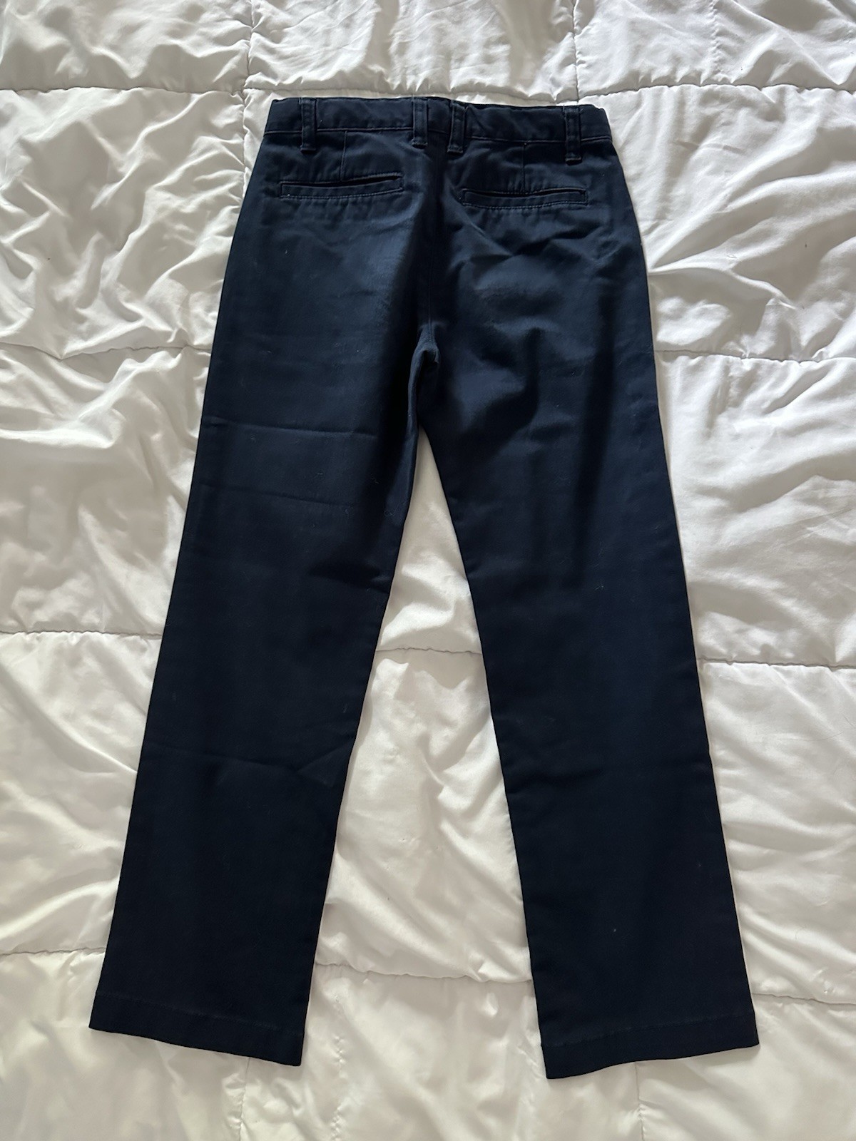 Cat & Jack Navy School Uniform Pants Size 12 lot of two