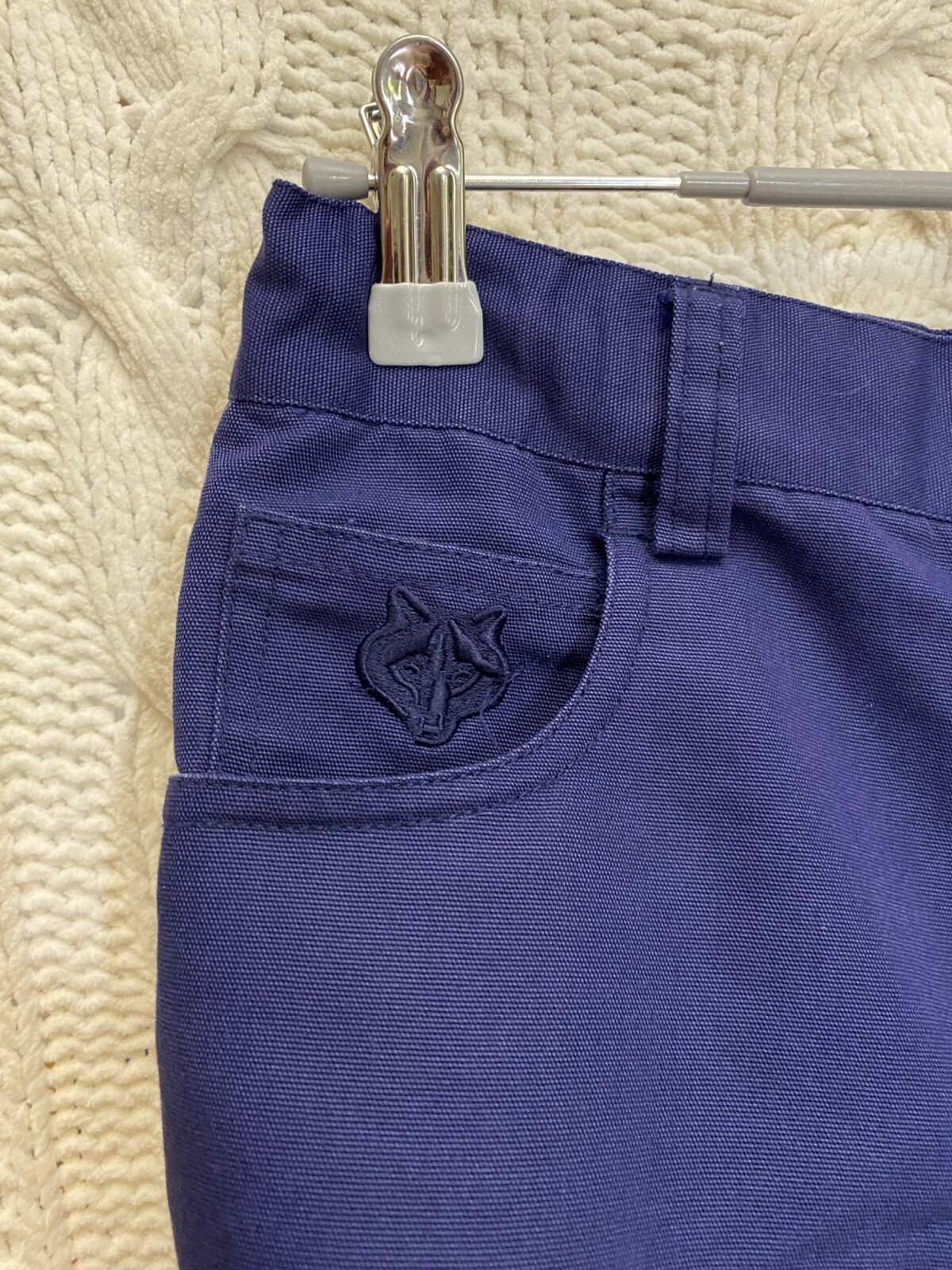 Boy Scouts Of America Shorts Youth 10 Cargo Switchback Uniform Pockets Blue Cub