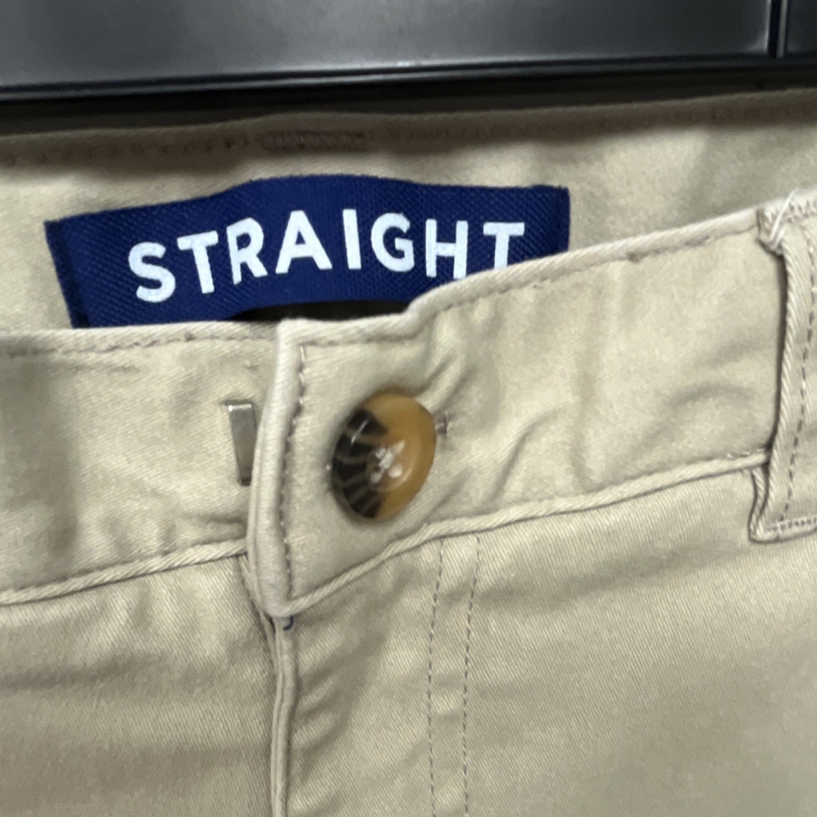 French Toast Boys Beige Uniform Pants 16 Straight Fit Stretch Twill Blend