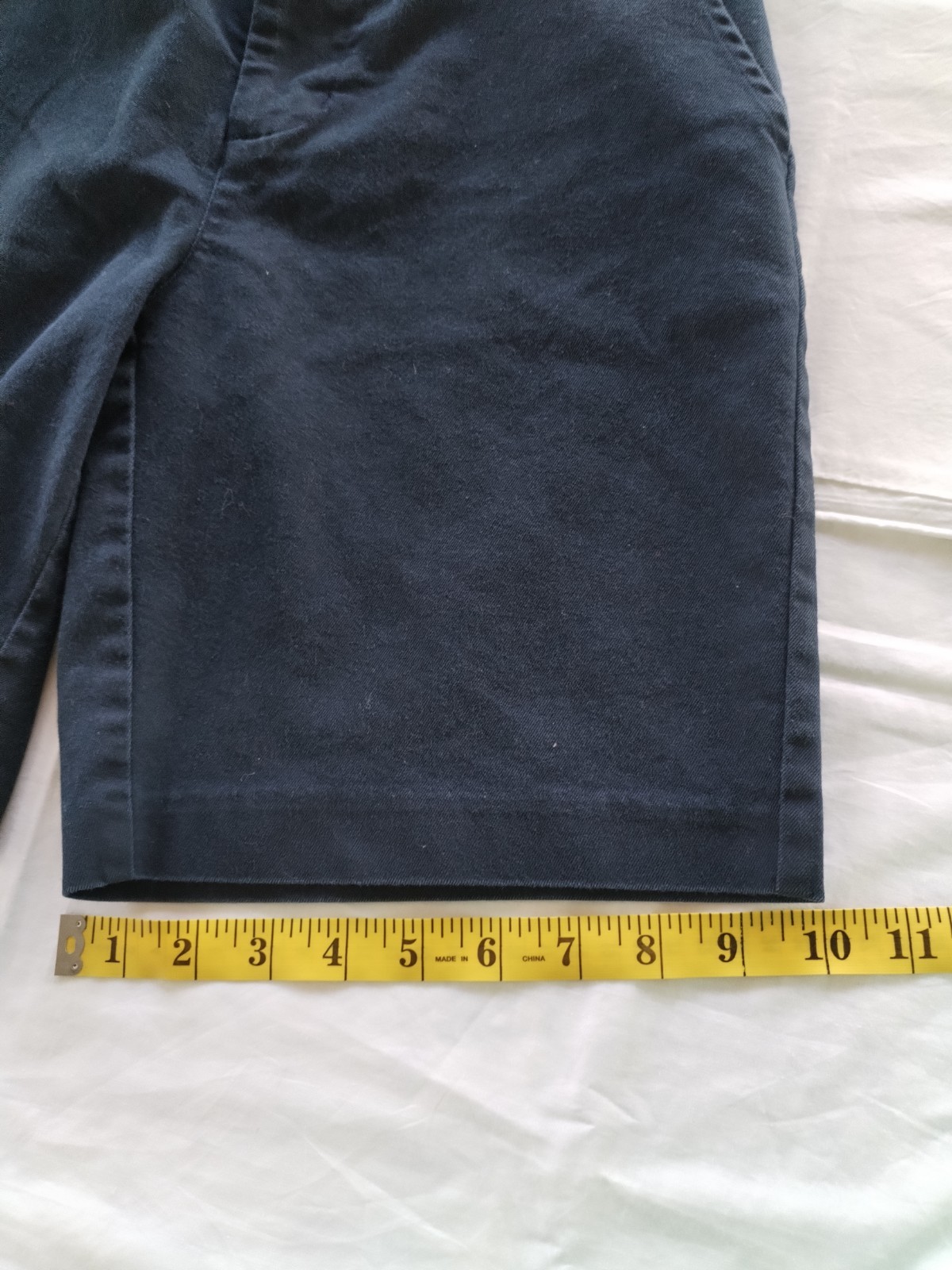 H&M Uniform Wear Boys Uniform Shorts Size 14 Solid Button Closure (260419-10)
