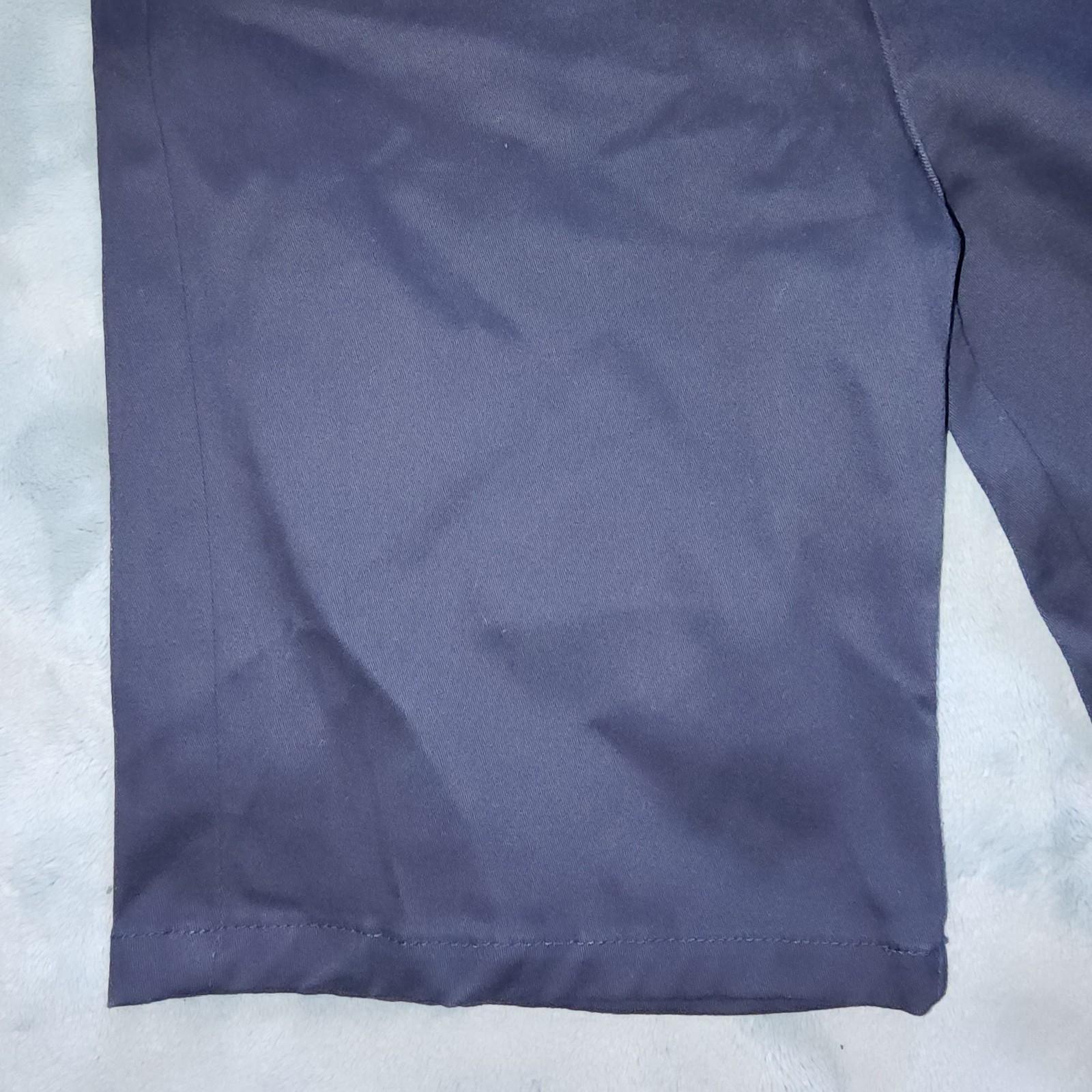 New* Perry Ellis Boys School Uniform Stretch Shorts Size 18 Navy Blue