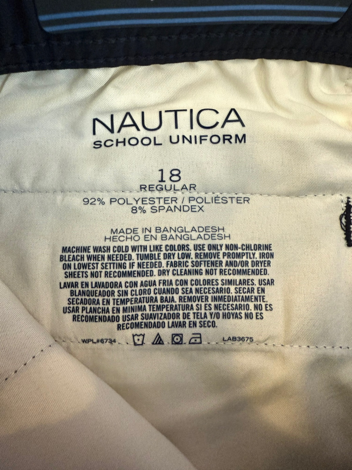 New Nautica School Uniform (or Everyday Use) Shorts Boys 18 Regular Ships Free