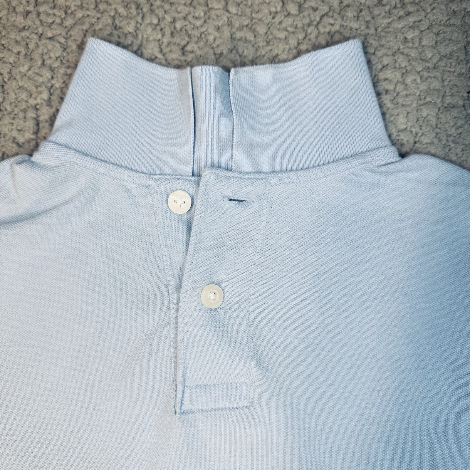 Cat & Jack Boys School Uniform Polo Shirt Light Blue S (6/7). -077