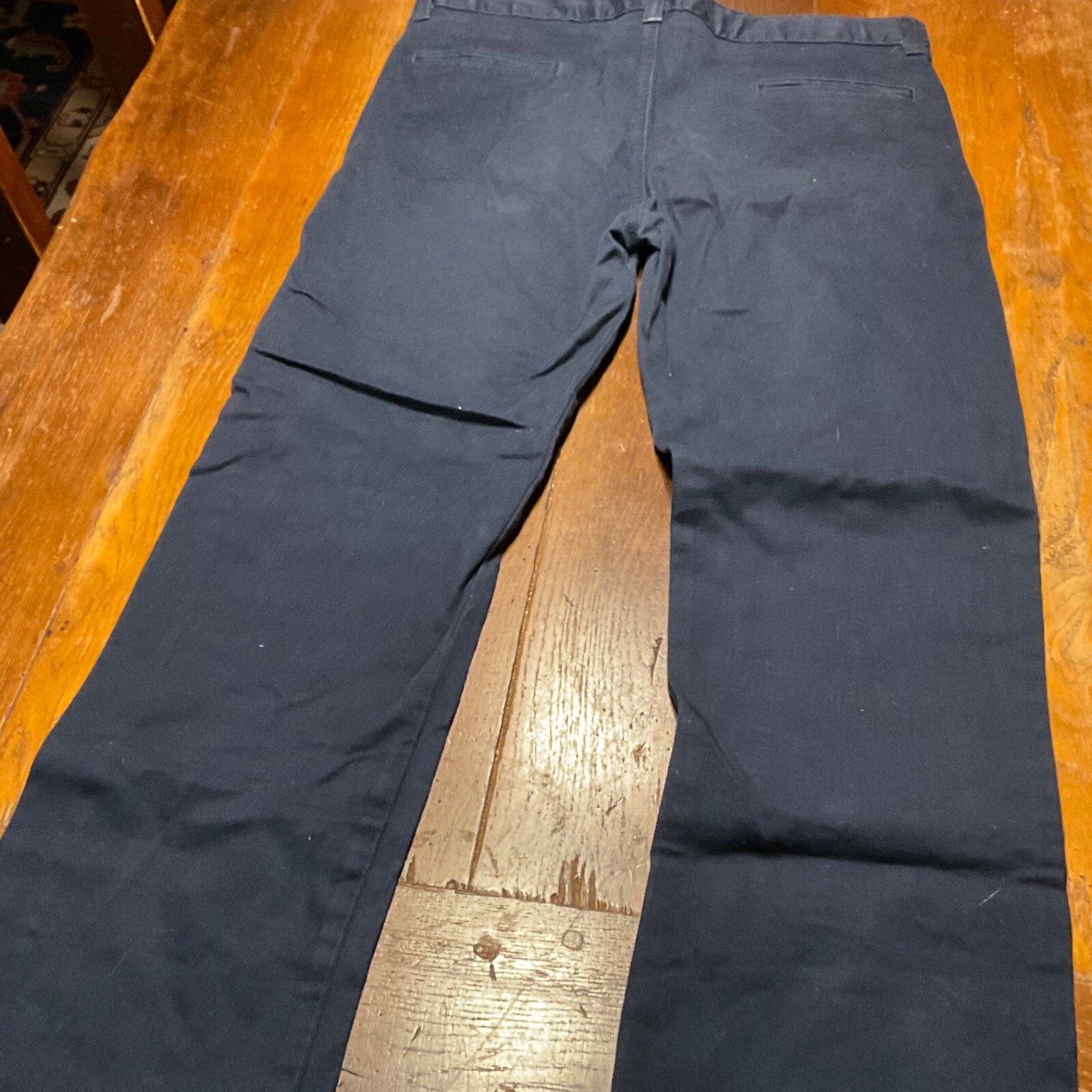 Chaps Boy’s Navy Blue Khaki School Uniform Pants Size 18