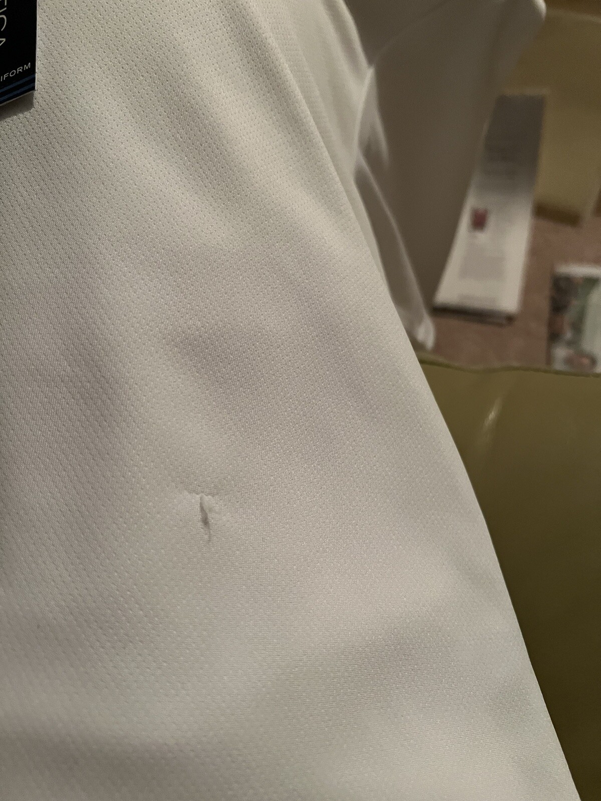 Boys Nautica School Uniform. Moisture Wicking. White XL/18-20